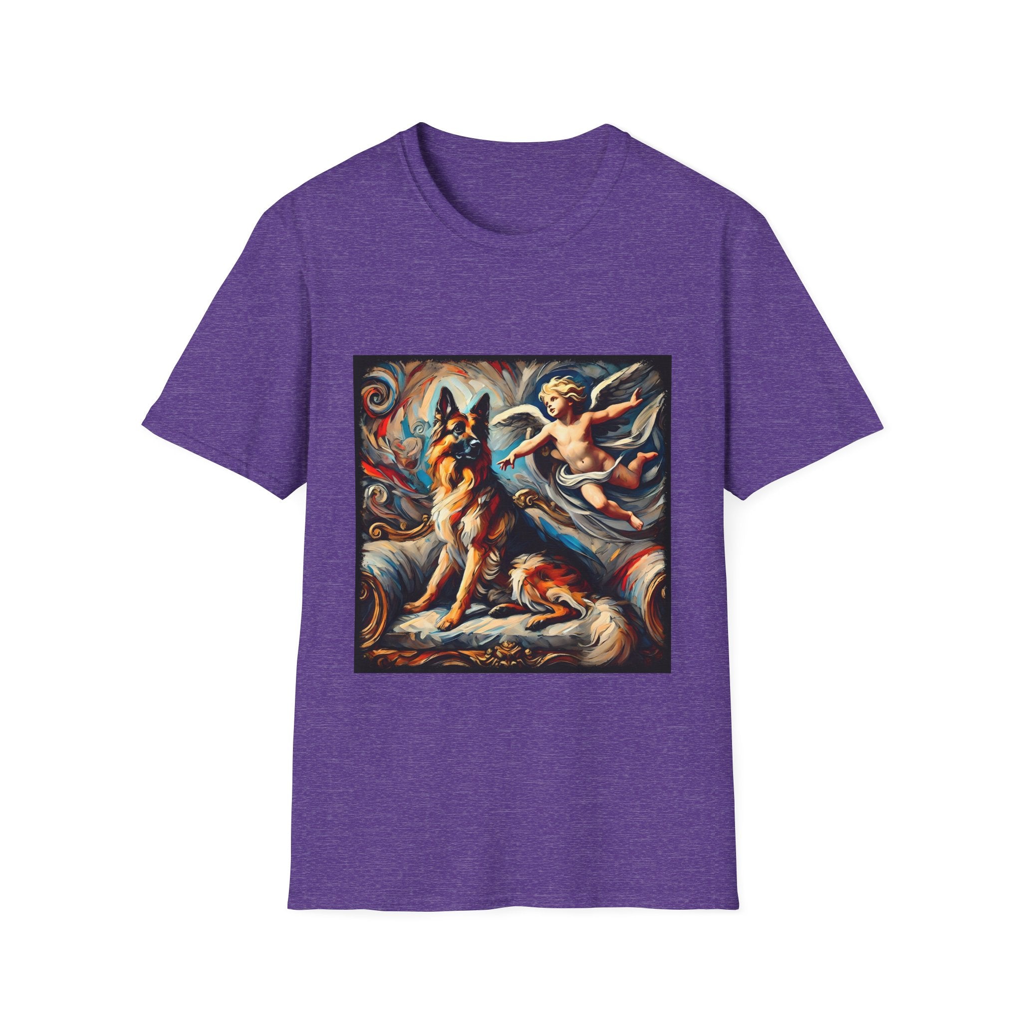 German Shepherd Divine Swirl | Unisex Dog T-Shirt