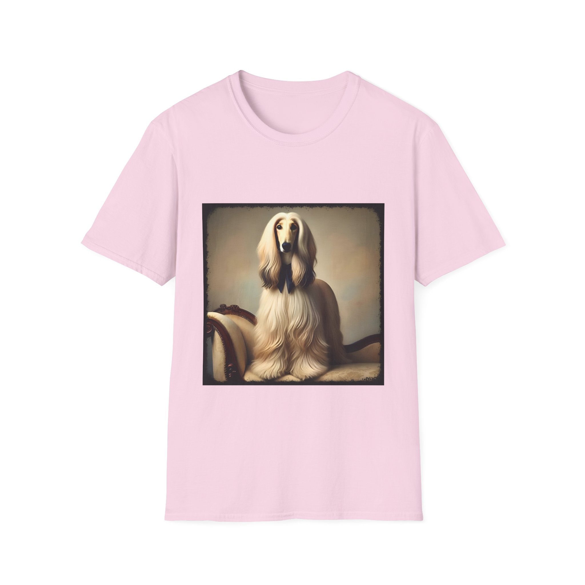 Afghan Hound Posh Portrait | Unisex Dog T-Shirt