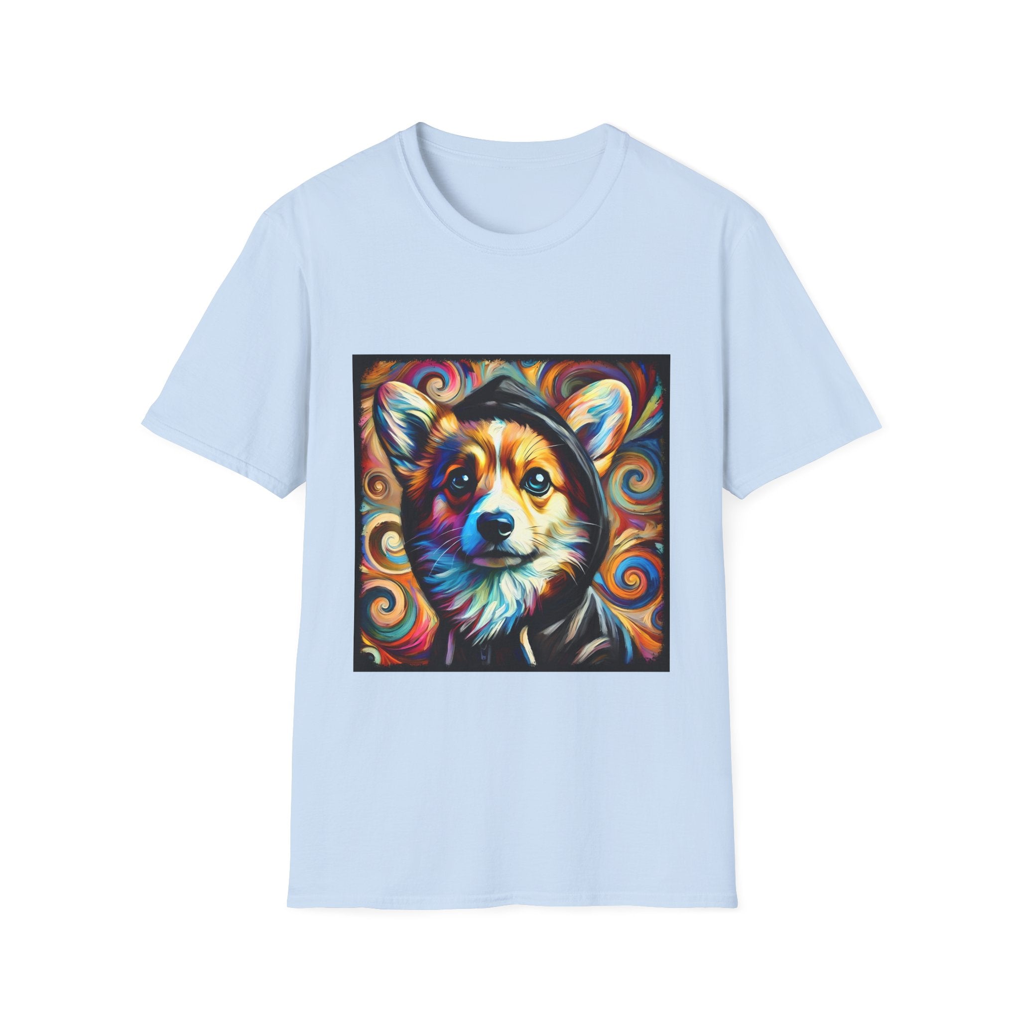 Pembroke Welsh Corgi Relaxed Swirl | Unisex Dog T-Shirt
