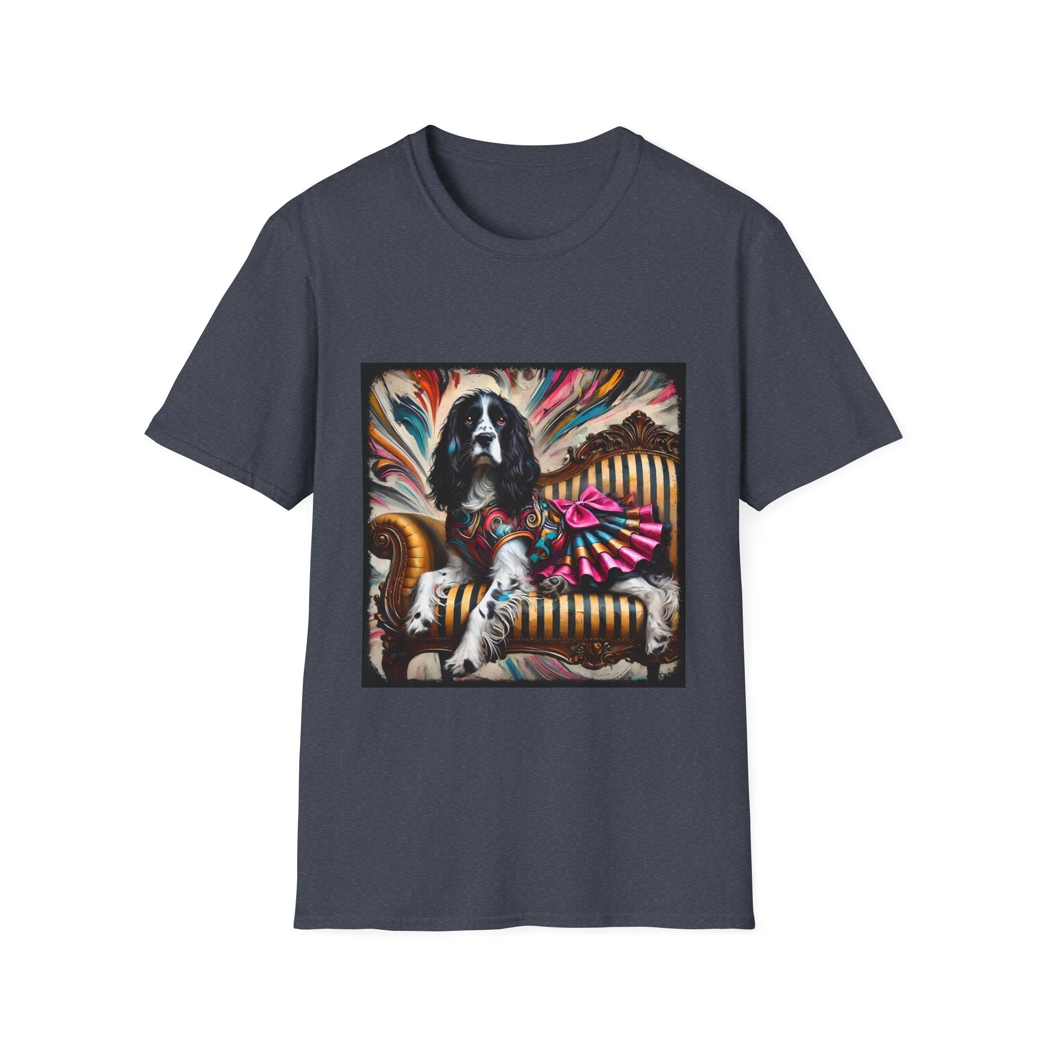 English Springer Spaniel Rebel Rocker | Unisex Dog T-Shirt