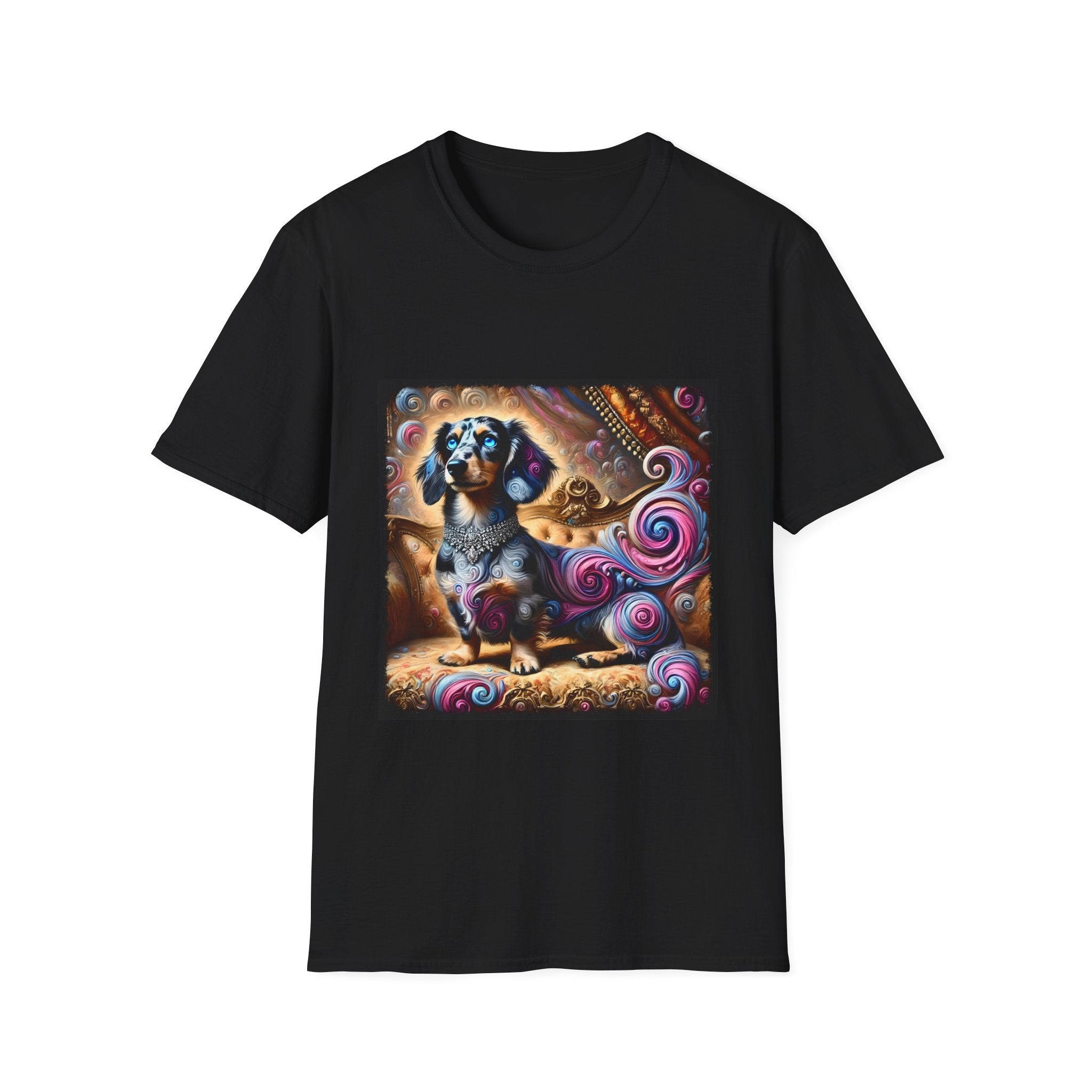 Dachshund Royal Swirl | Unisex Dog T-Shirt