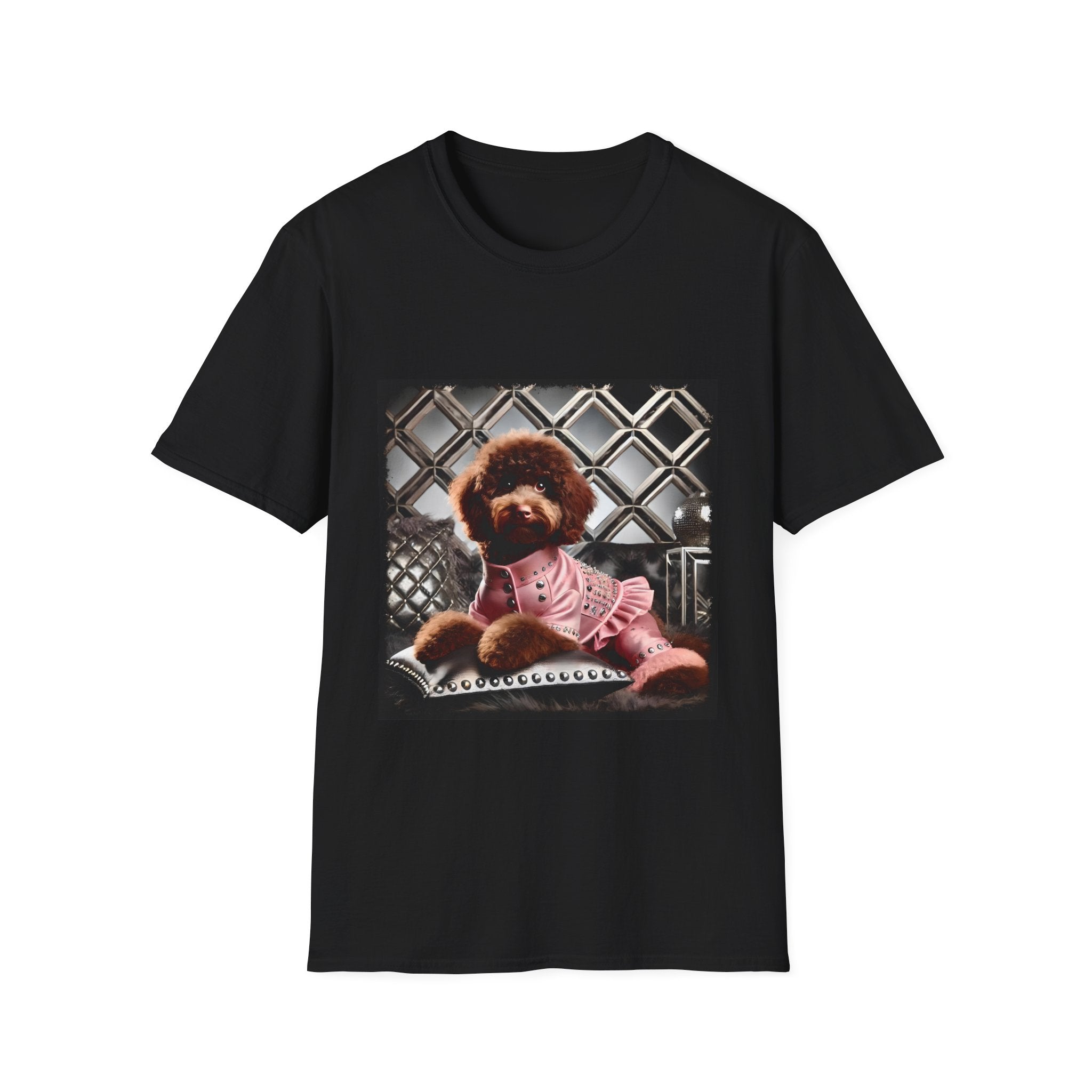 Aussiedoodle Chocolate Icon | Unisex Dog T-Shirt