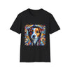 Jack Russell Terrier Relaxed Swirl | Unisex Dog T-Shirt