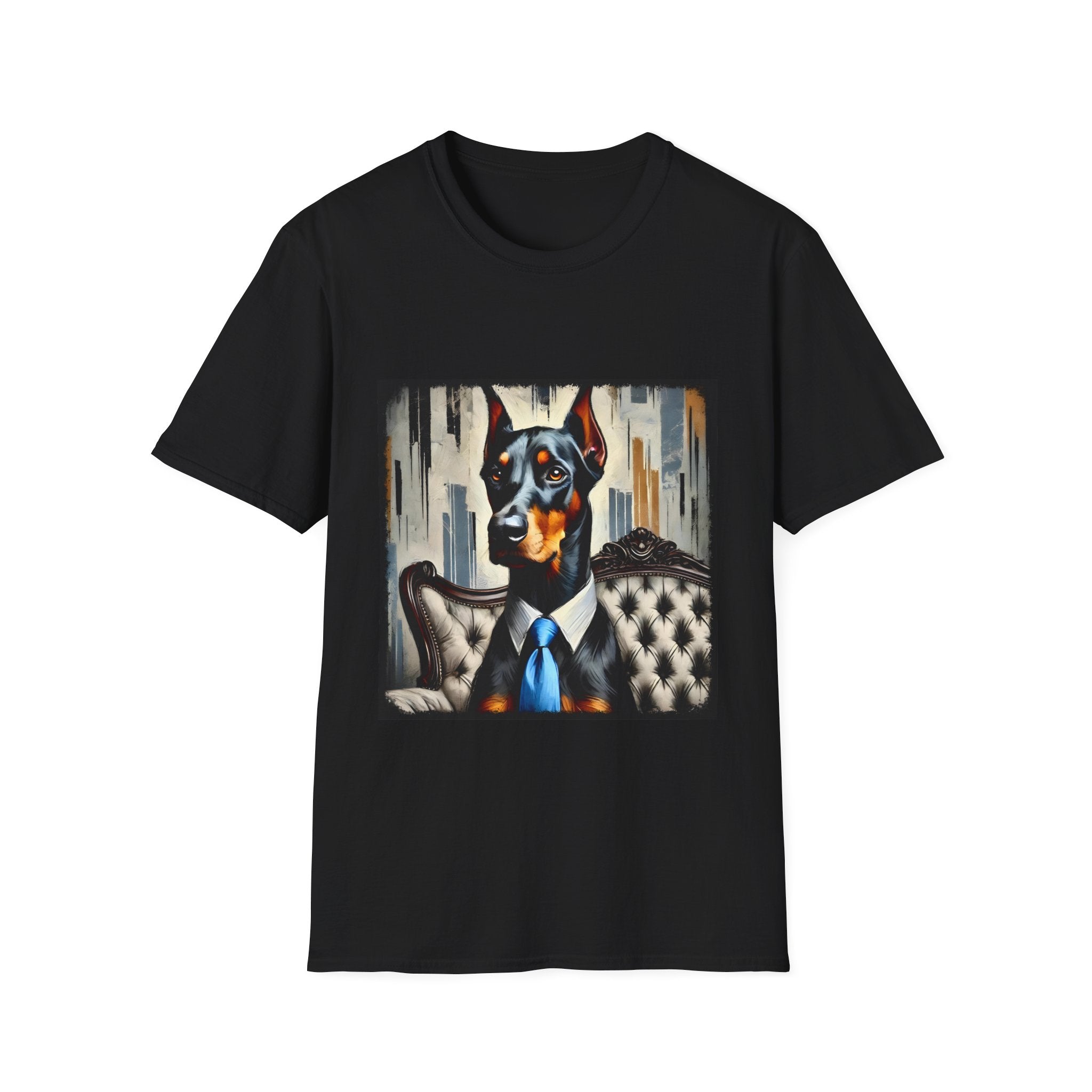 Doberman Pinscher Luxe Lad | Unisex Dog T-Shirt
