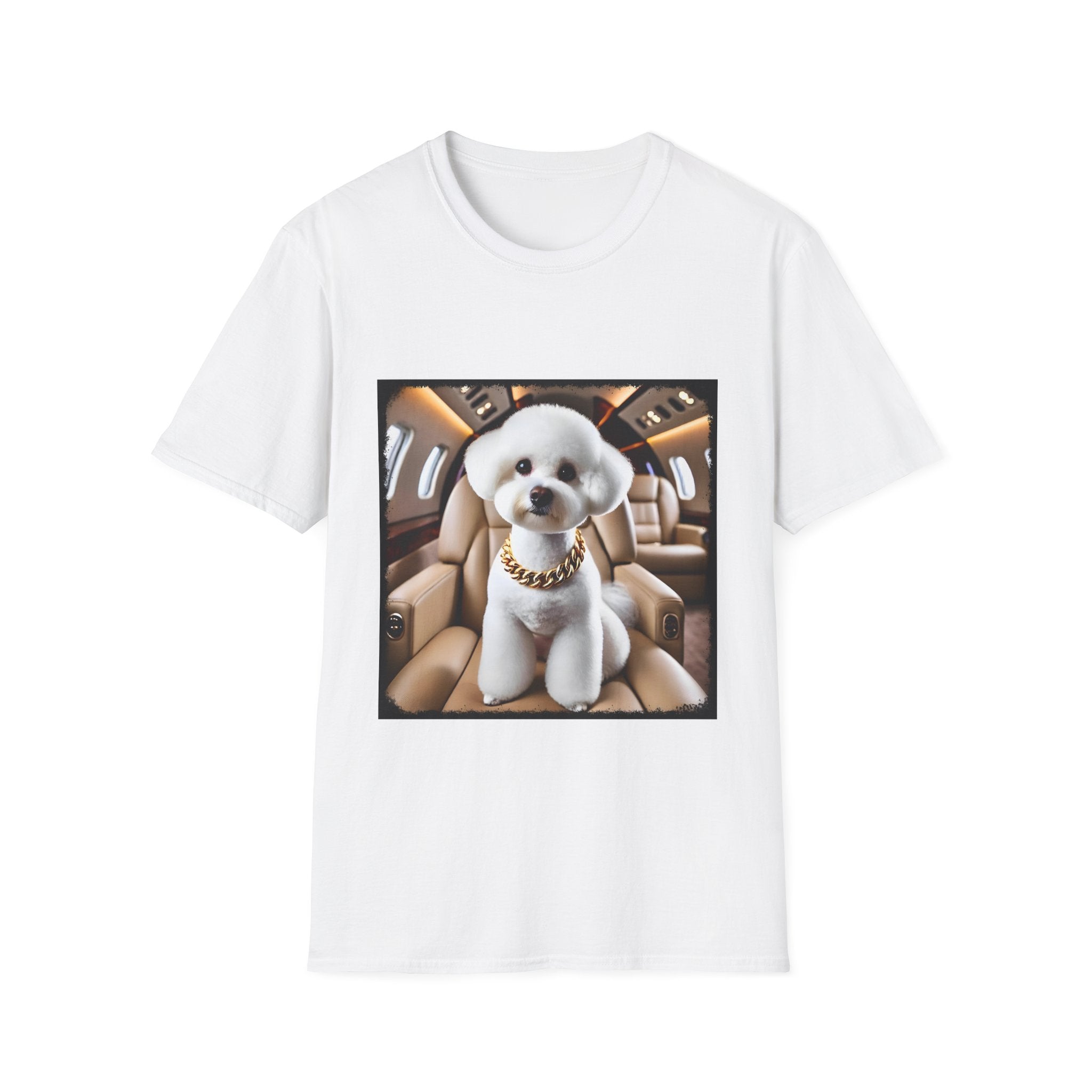 Bichon Frise Fréquent Flier | Unisex Dog T-Shirt