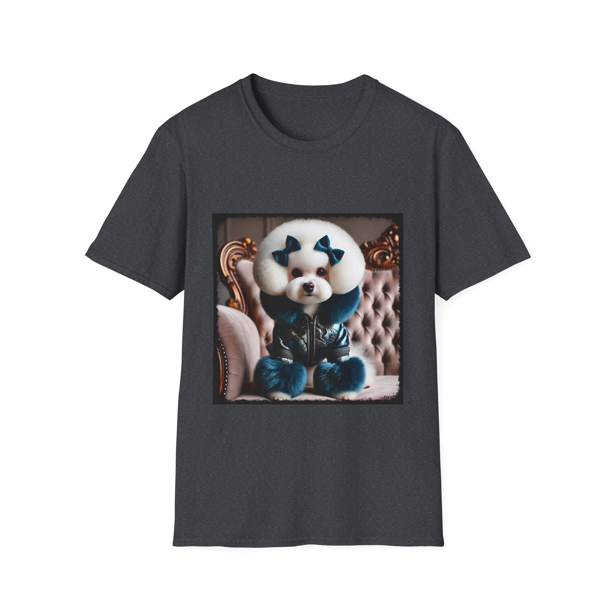 Bichon Frise Posh Pawfluencer | Unisex Dog T-Shirt