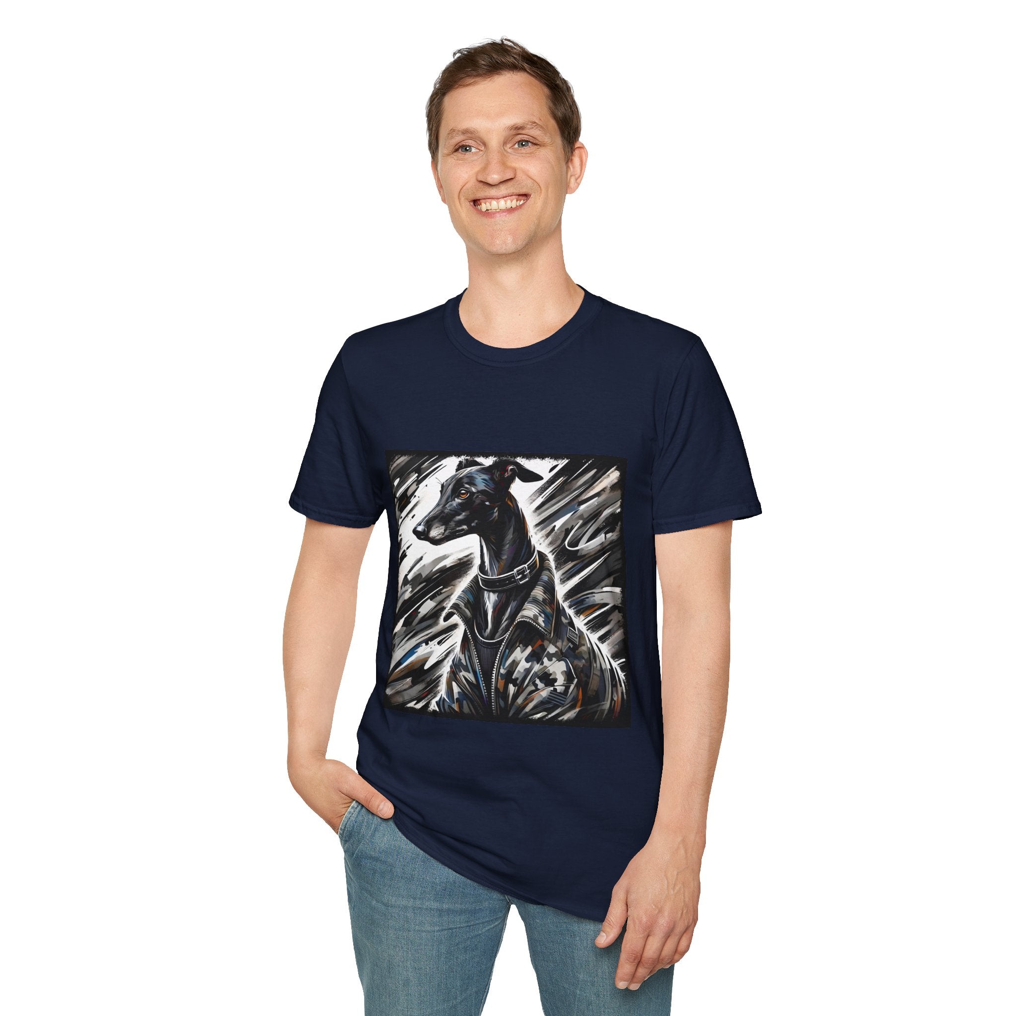 Greyhound Bold Camo Classic | Unisex Dog T-Shirt