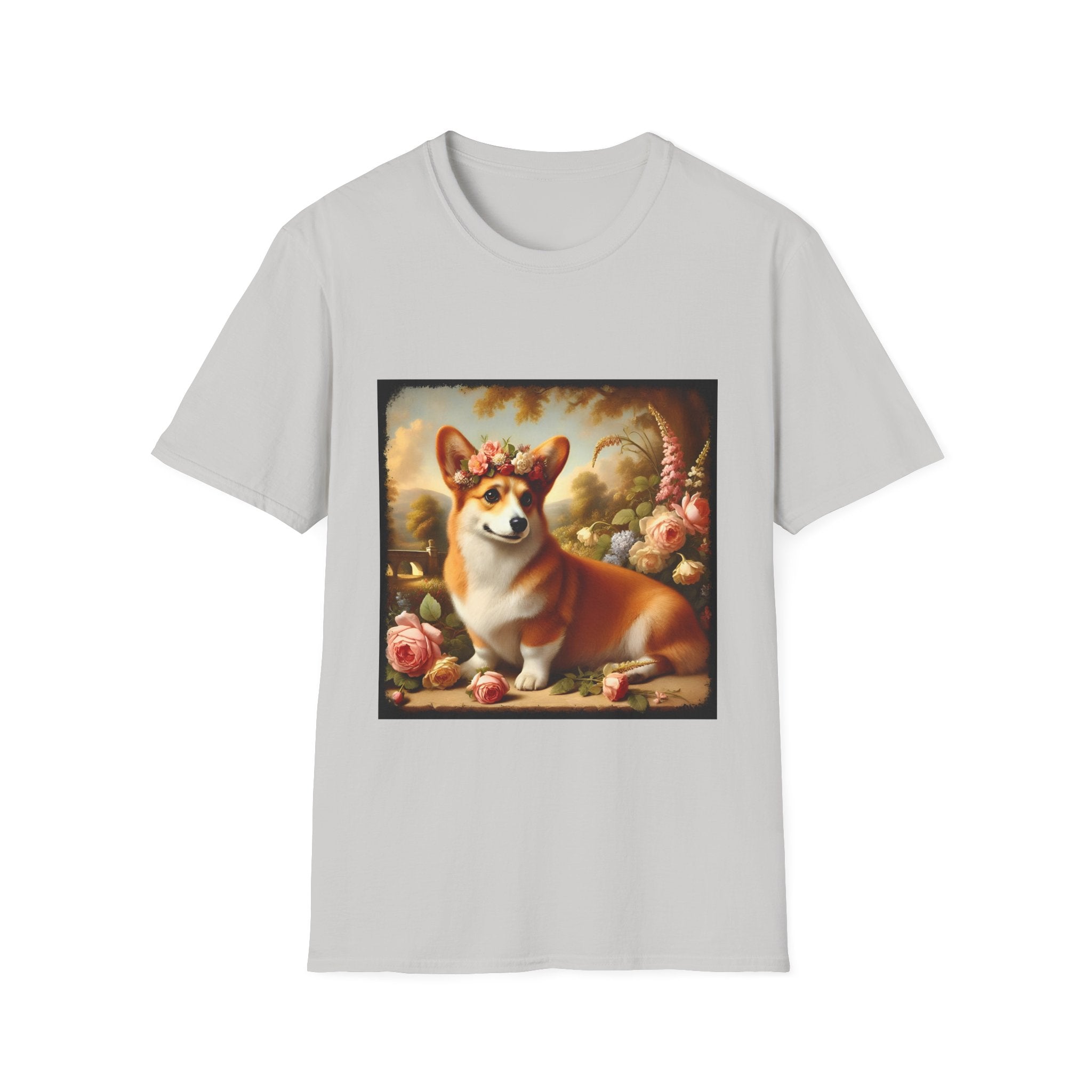 Pembroke Welsh Corgi Botanical Beauty | Unisex Dog T-Shirt