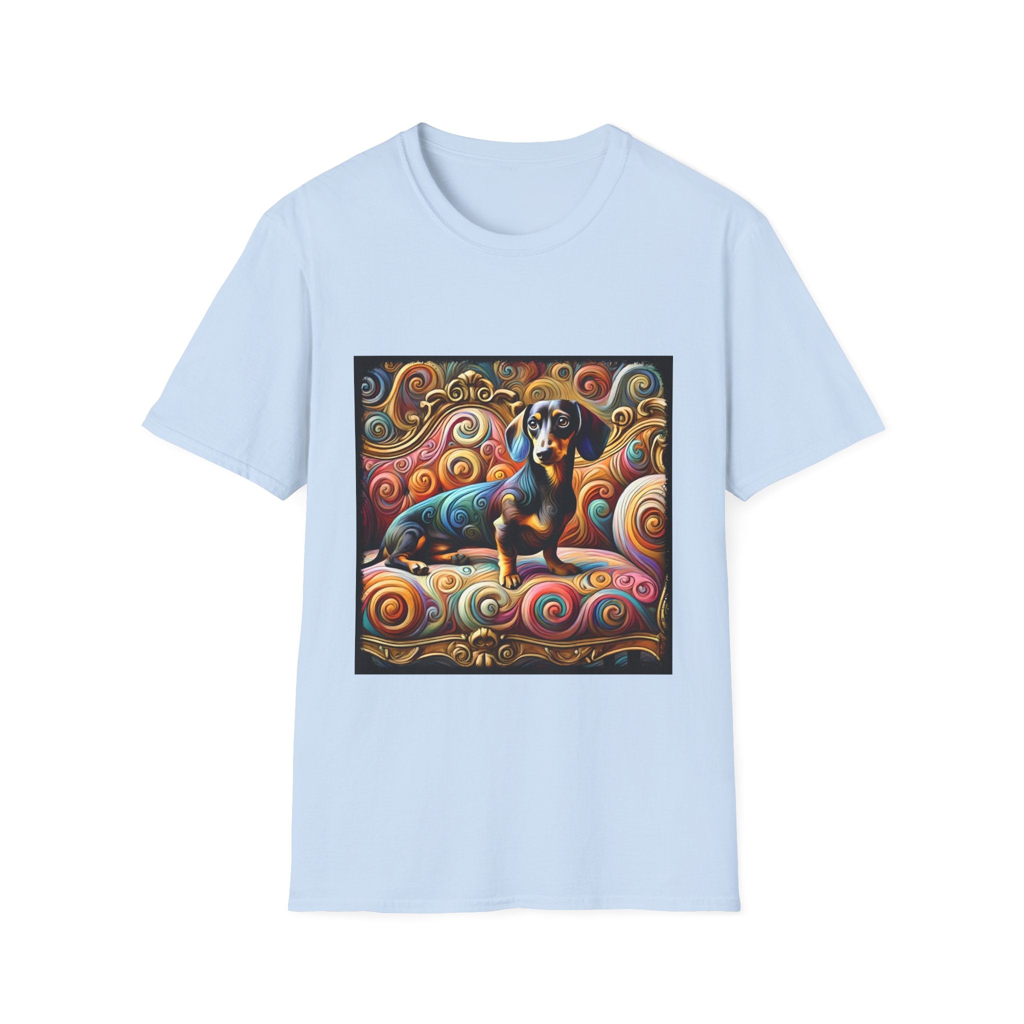 Dachshund Multi Swirl | Unisex Dog T-Shirt