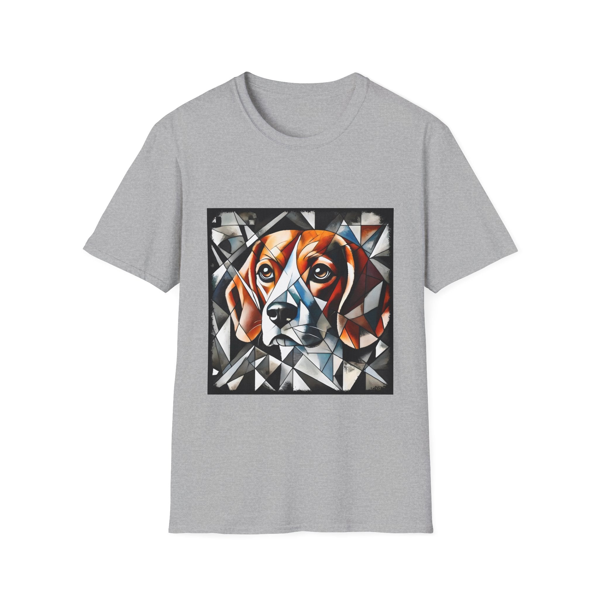 Beagle Bold Geometric | Unisex Dog T-Shirt