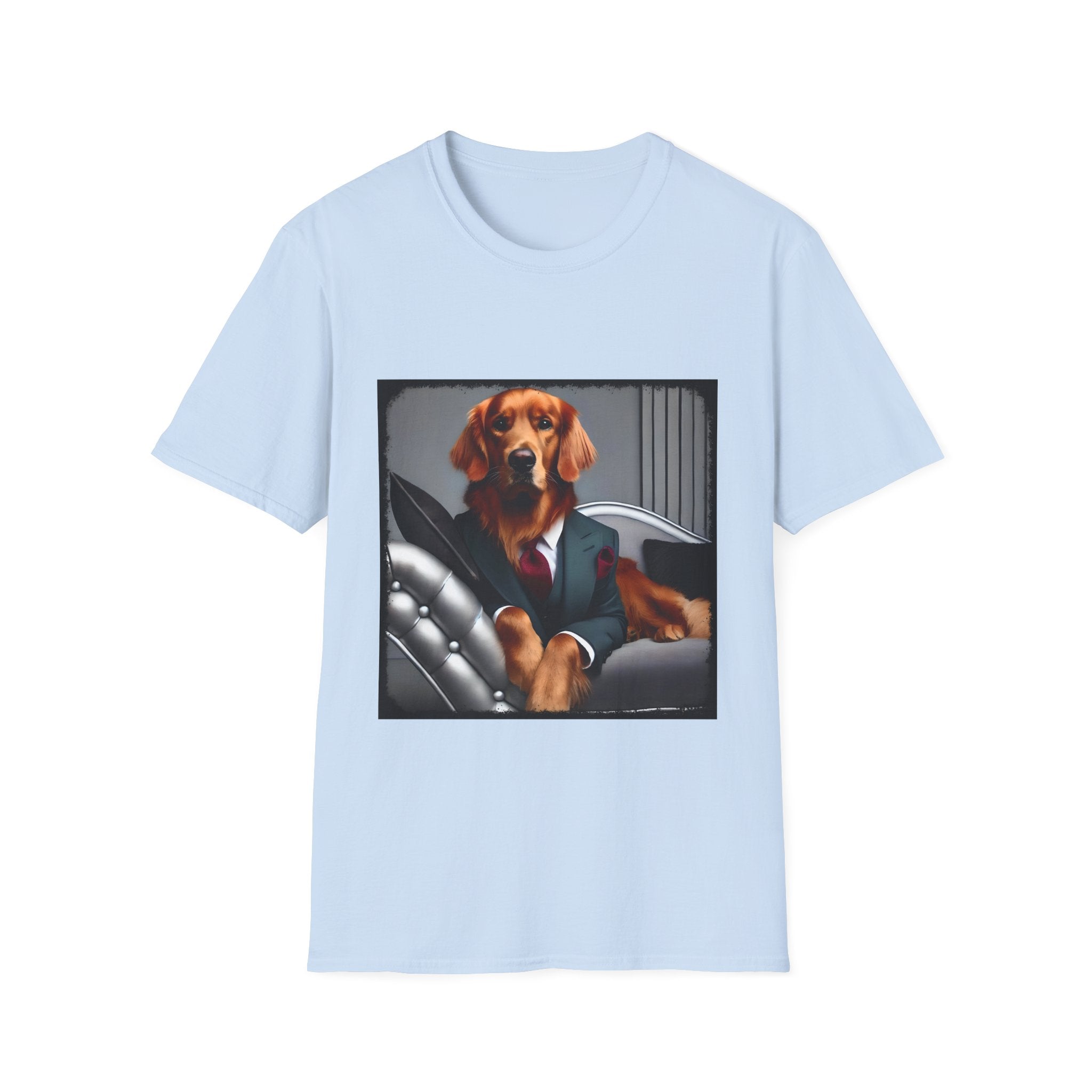 Golden Retriever Plush Gent | Unisex Dog T-Shirt