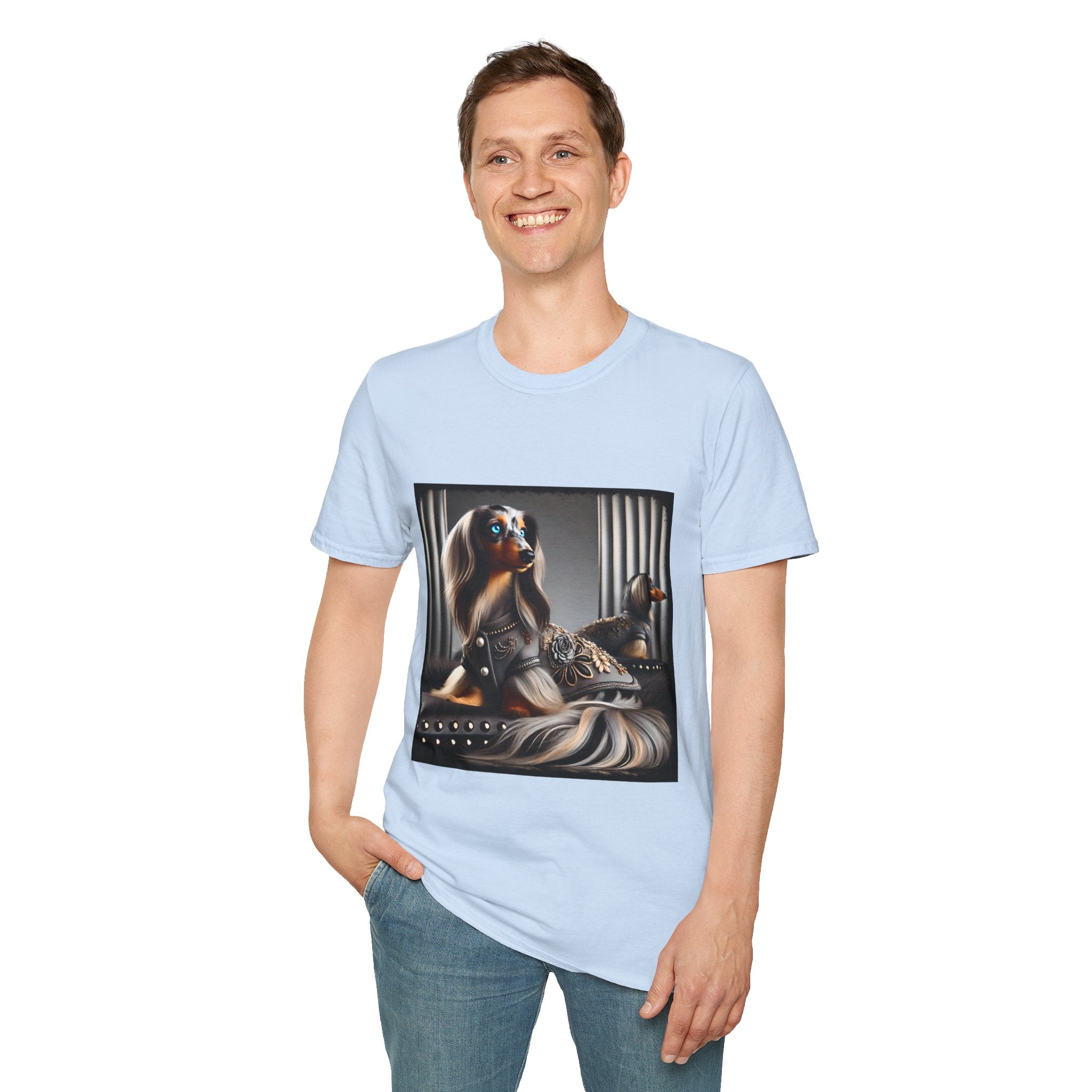 Dachshund Elegant Chic | Unisex Dog T-Shirt