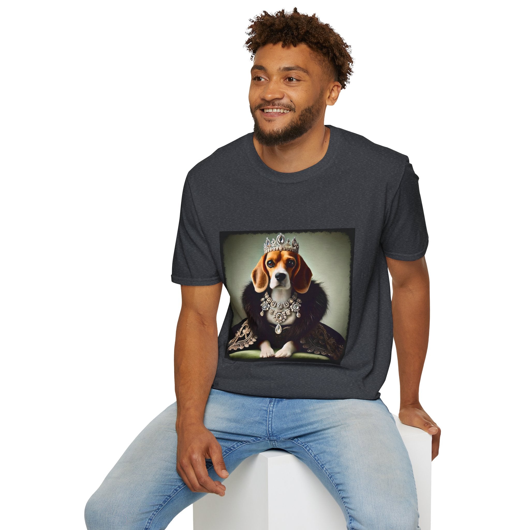 Beagle Diamond Drip | Unisex Dog T-Shirt