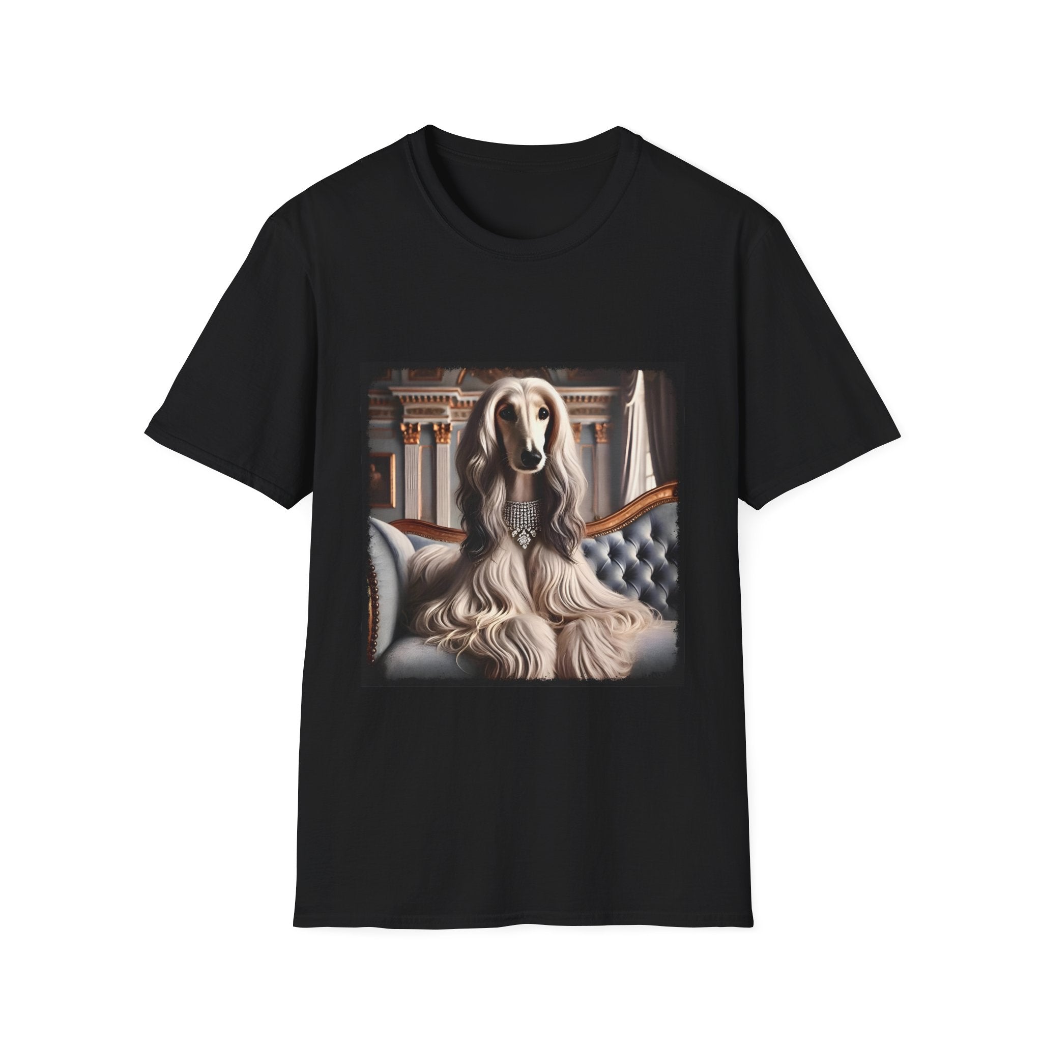 Afghan Hound Status Sniffer | Unisex Dog T-Shirt
