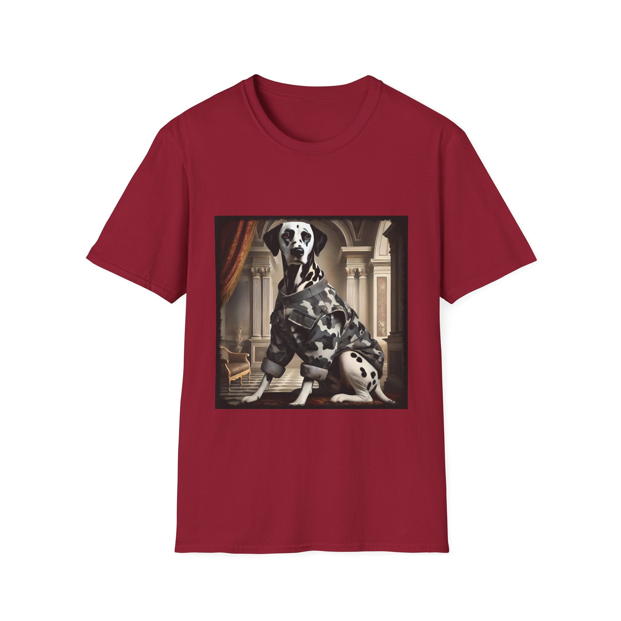 Dalmatian Camo Cutie | Unisex Dog T-Shirt