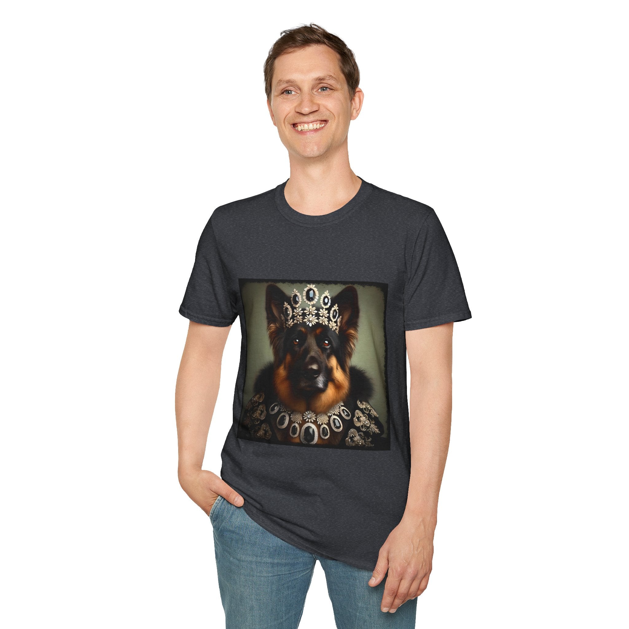 German Shepherd Onyx Queen | Unisex Dog T-Shirt