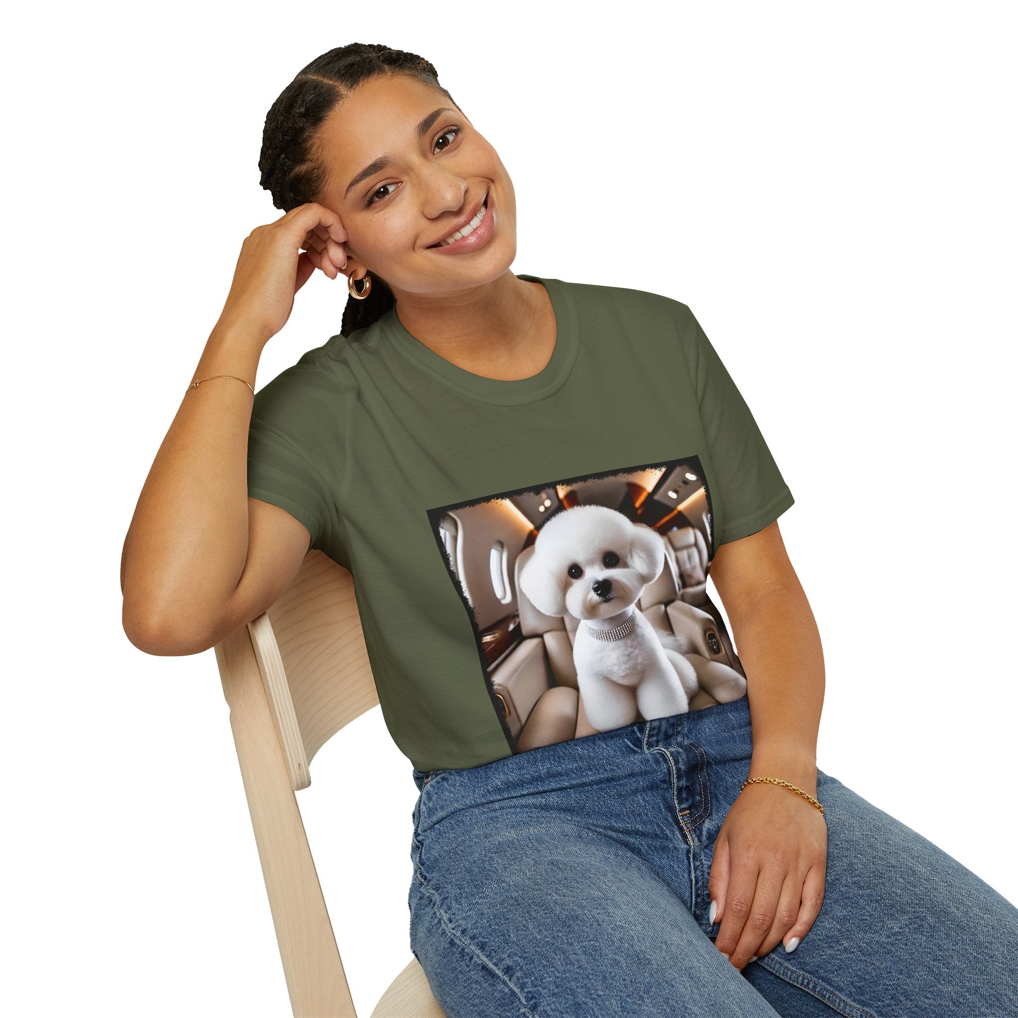 Bichon Frise Passport Pup | Unisex Dog T-Shirt