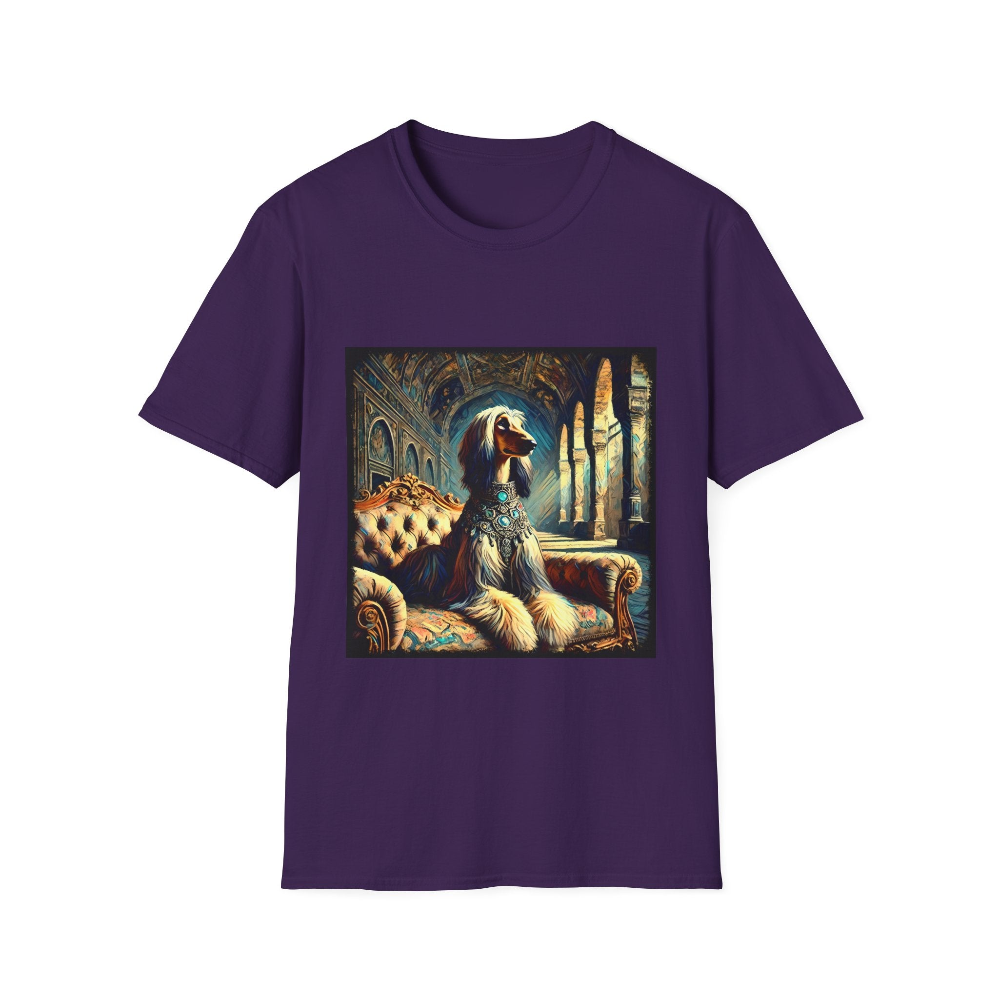 Afghan Hound Royal Princess | Unisex Dog T-Shirt
