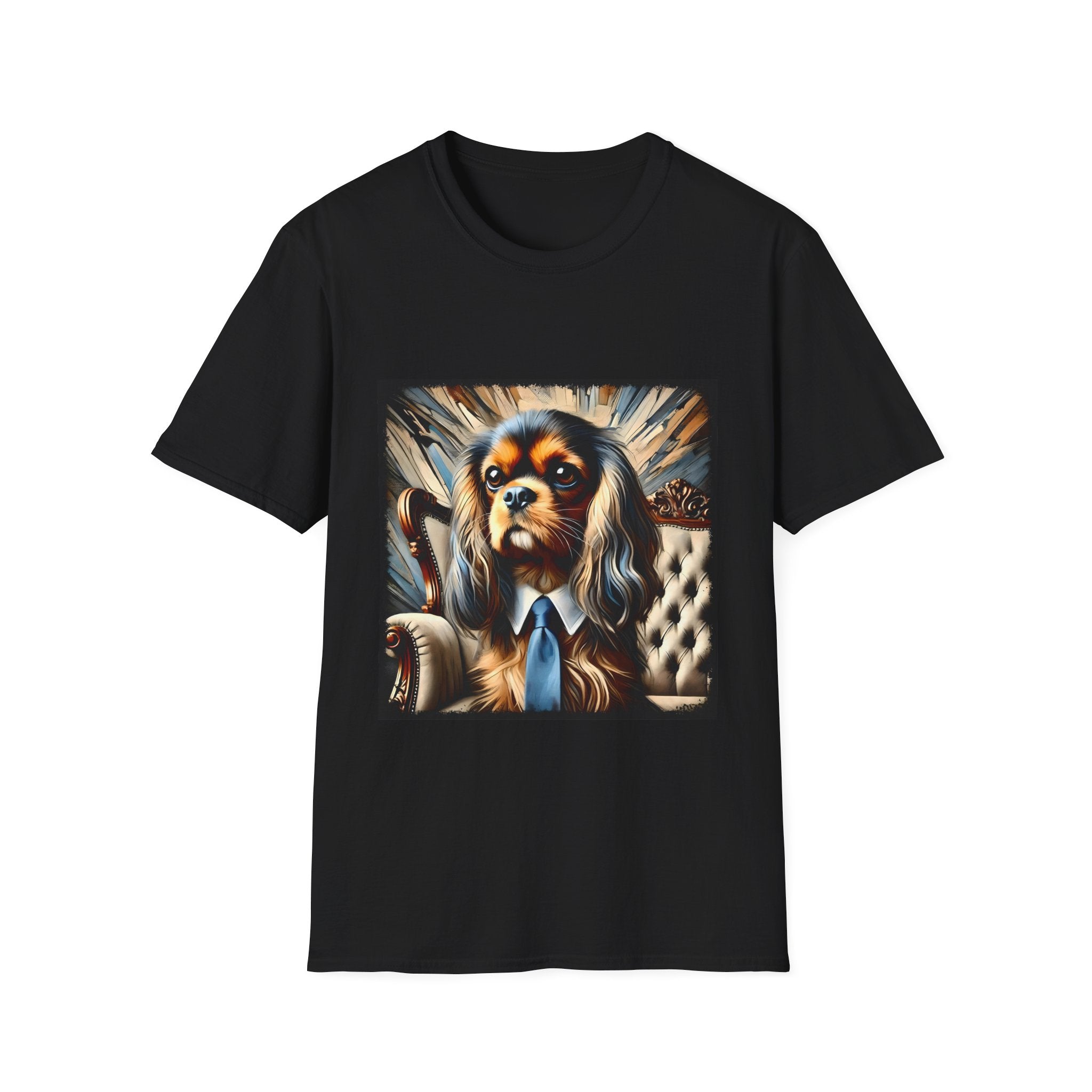 Cavalier King Charles Spaniel  Suave Icon | Unisex Dog T-Shirt