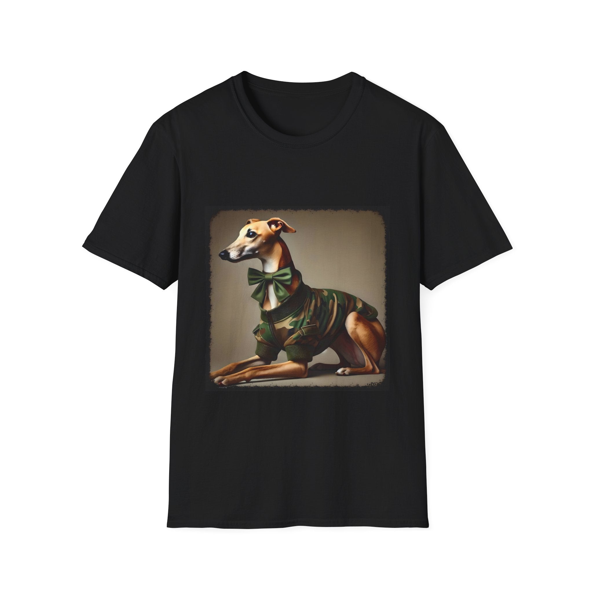 Greyhound Camo Cutie | Unisex Dog T-Shirt