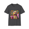 Goldendoodle Pink Diamond Bow Swirl  | Unisex Dog T-Shirt