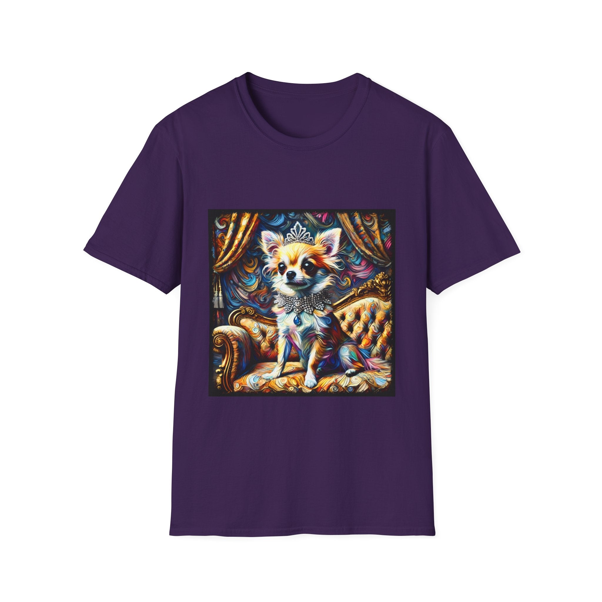Chihuahua Diamond Diva Swirl | Unisex Dog T-Shirt