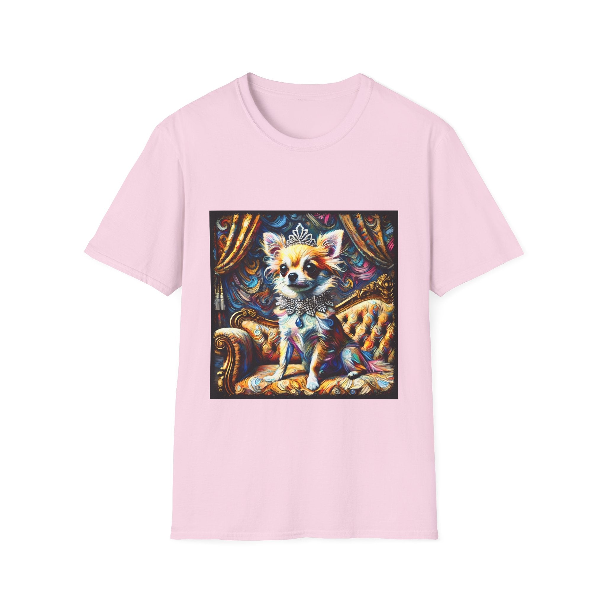 Chihuahua Diamond Diva Swirl | Unisex Dog T-Shirt