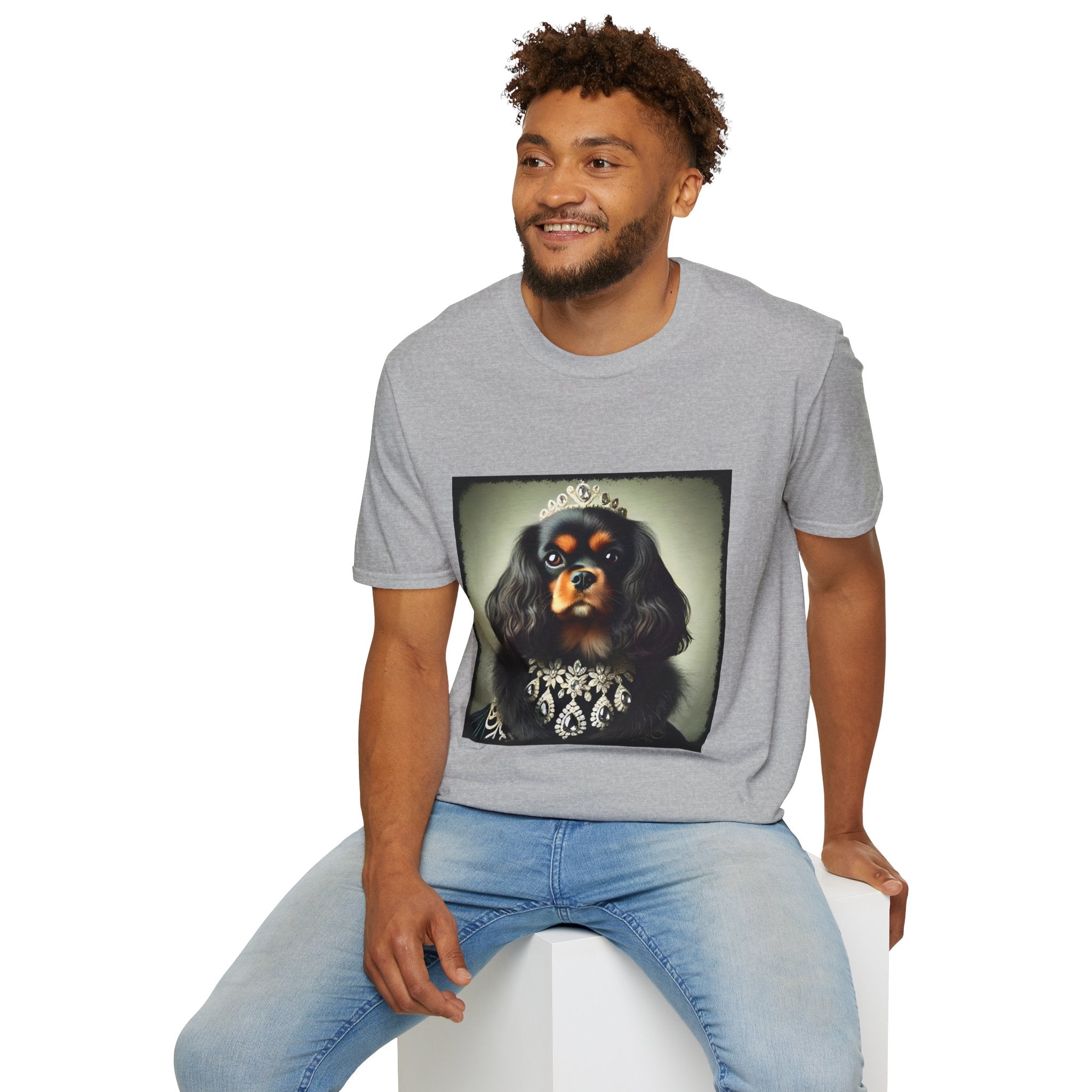 Cavalier King Charles Spaniel Status Sniffer | Unisex Dog T-Shirt