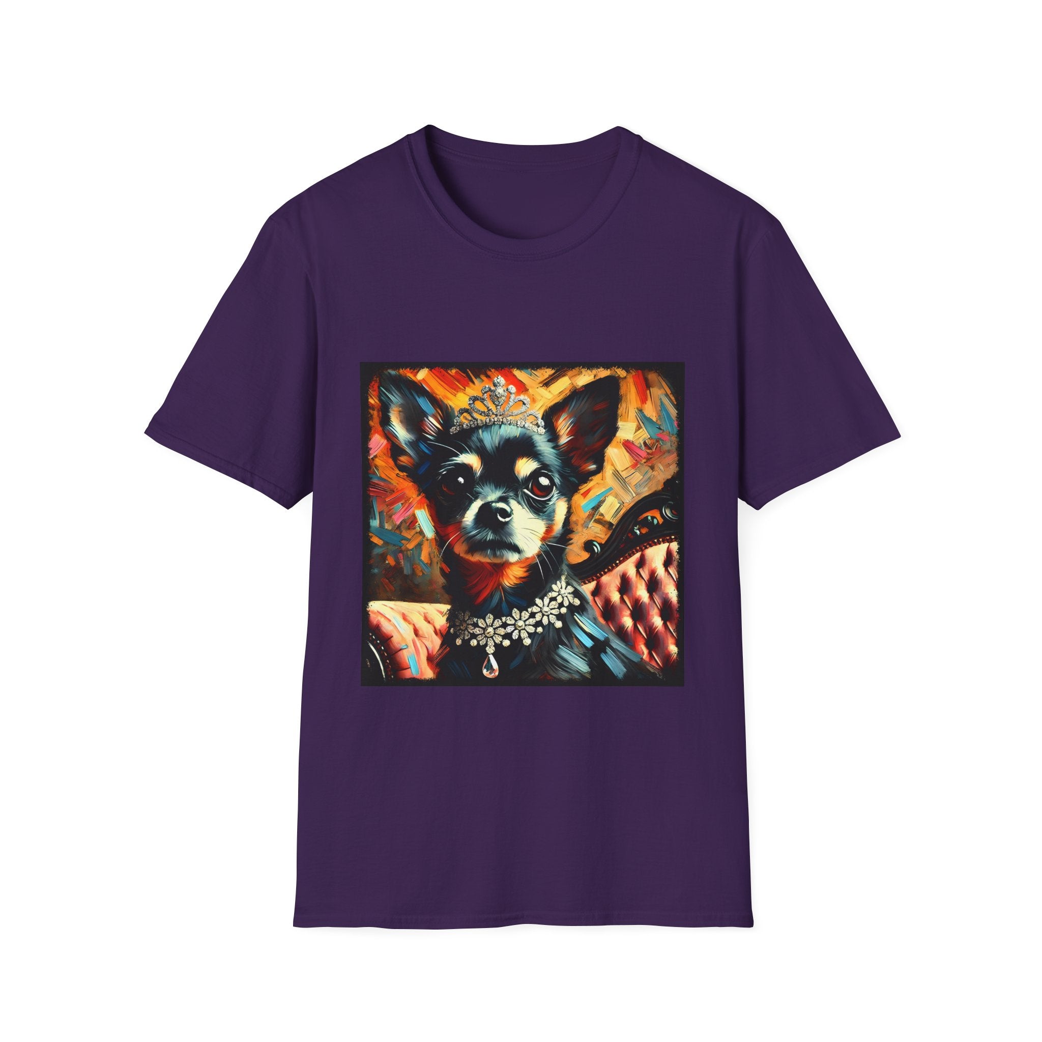 Chihuahua Poised Princess Classic | Unisex Dog T-Shirt