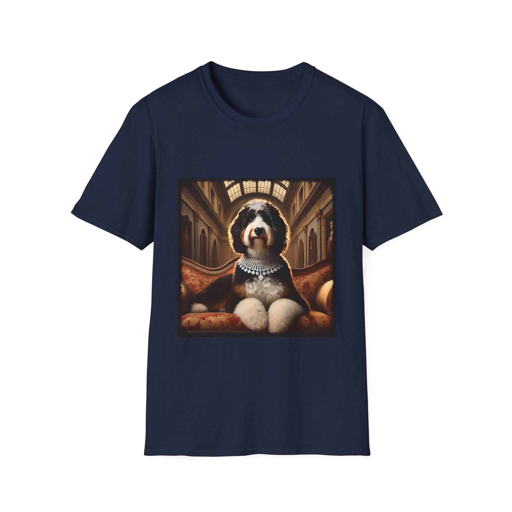 Bernedoodle Diamond Princess | Unisex Dog T-Shirt