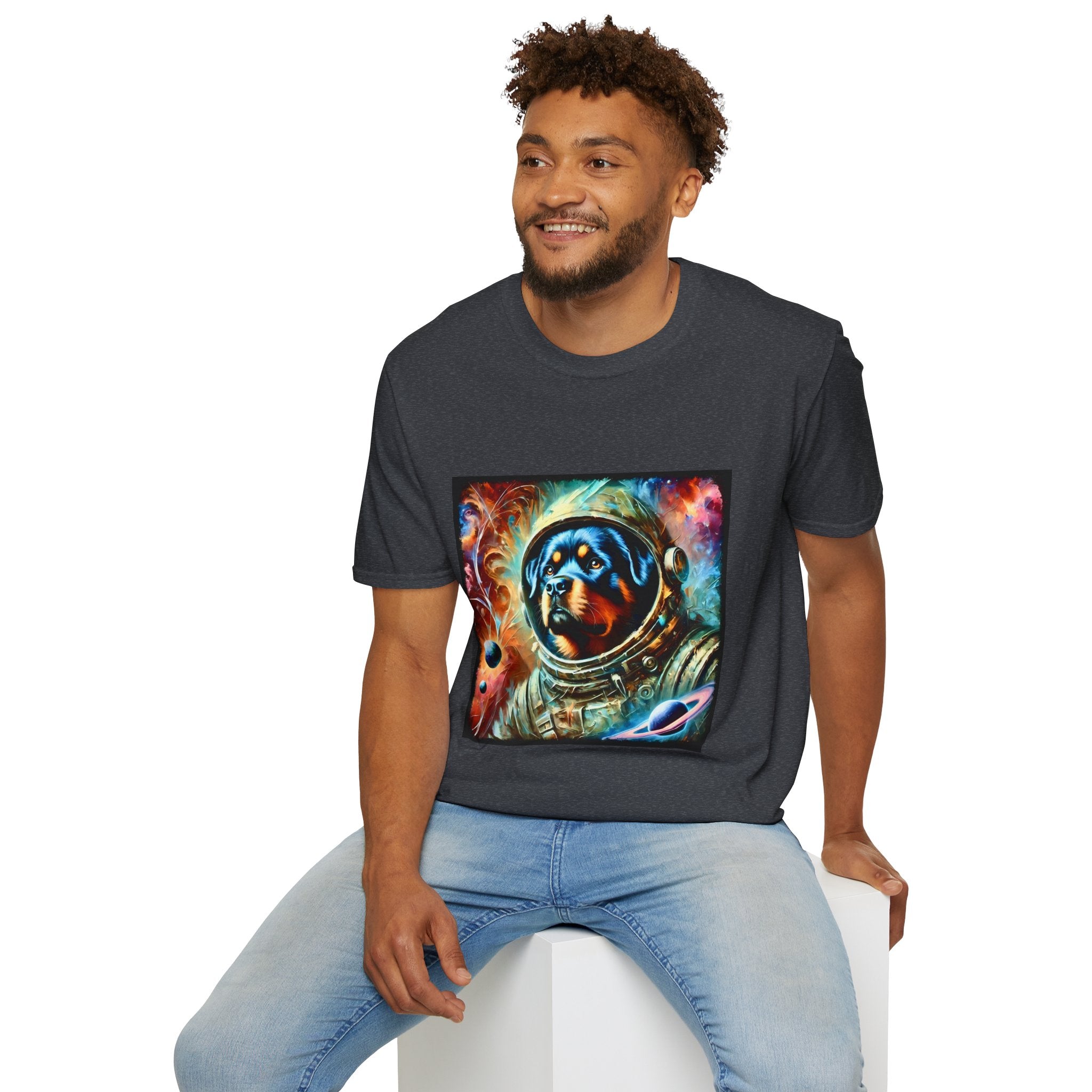 Rottweiler Space Pup | Unisex Dog T-Shirt
