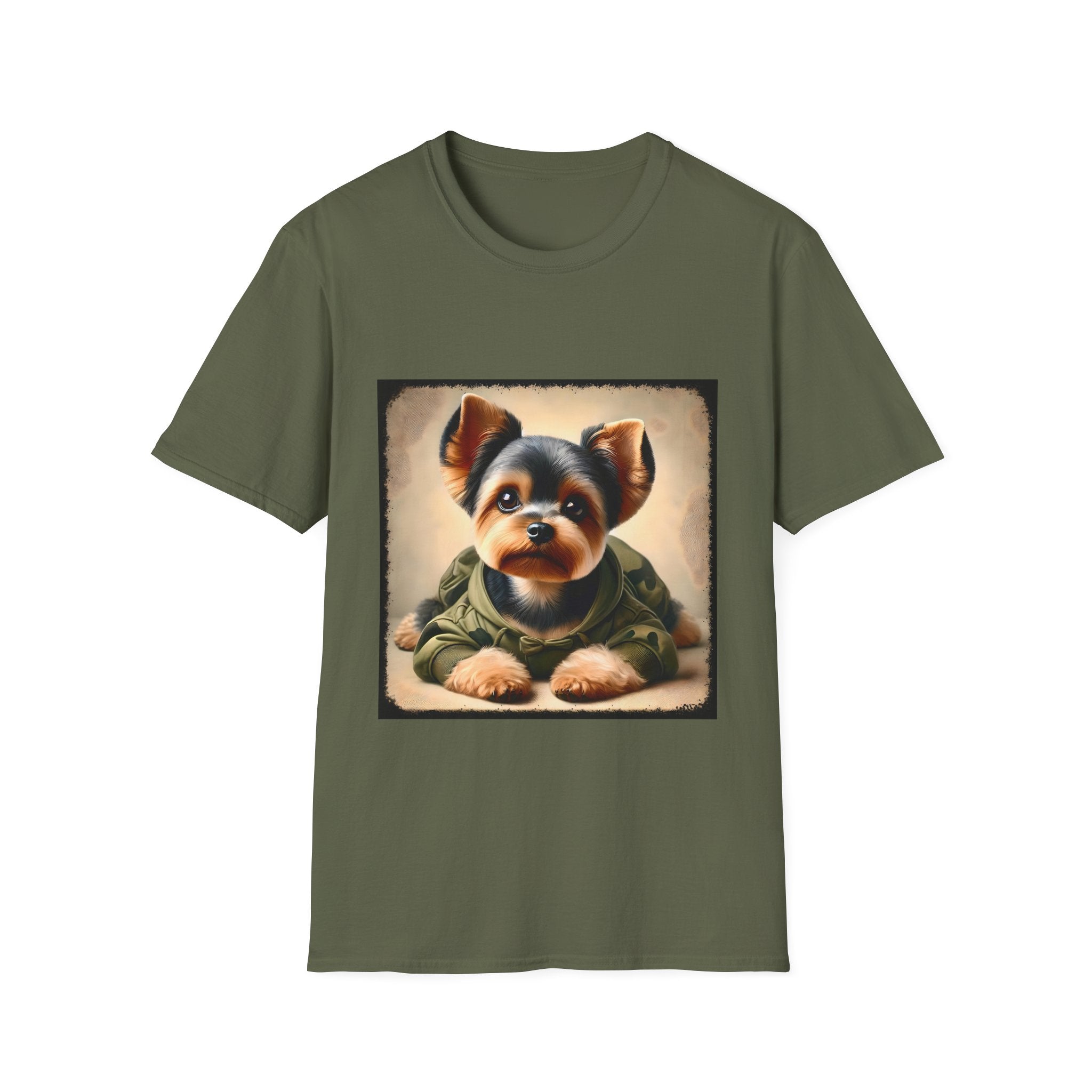 Yorkshire Terrier Combat Cutie | Unisex Dog T-Shirt