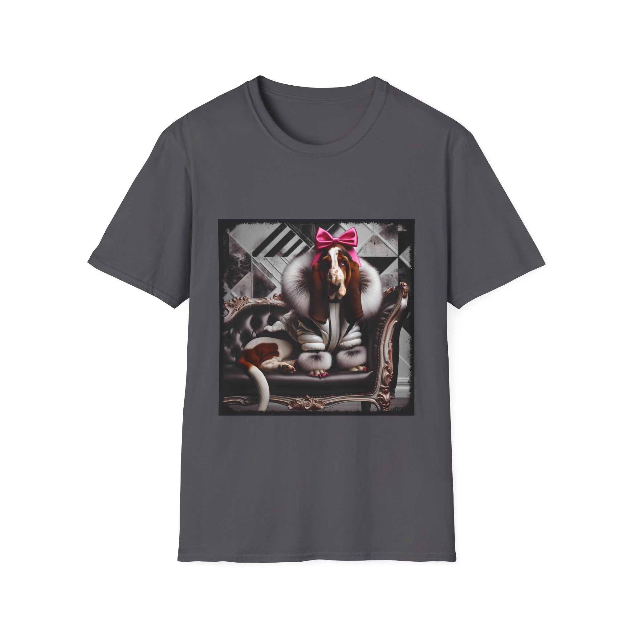 Basset Hound Fashionista | Unisex Dog T-Shirt