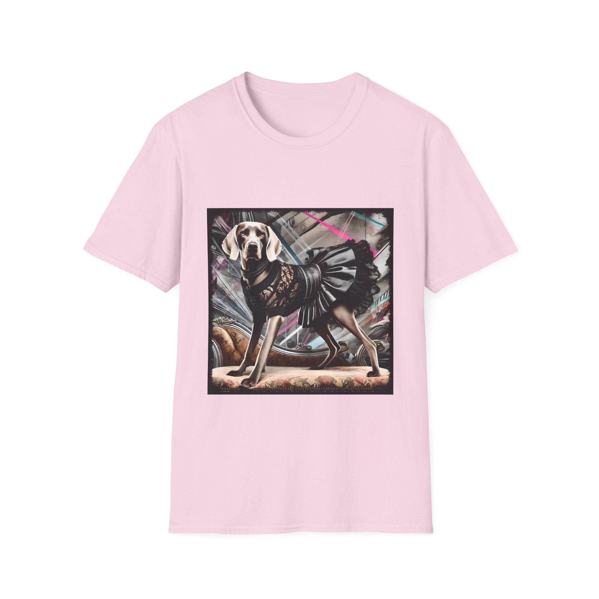 Weimaraner Rock Chic | Unisex Dog T-Shirt