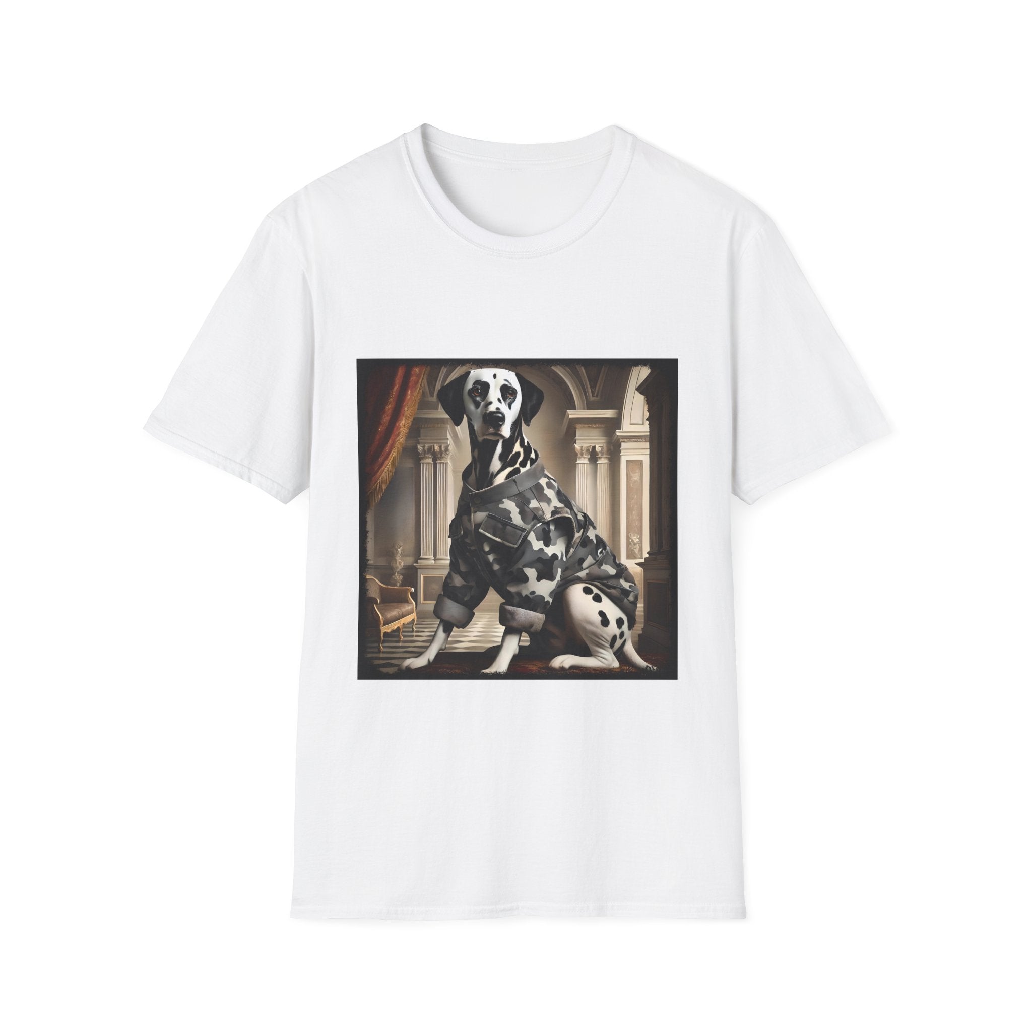 Dalmatian Camo Cutie | Unisex Dog T-Shirt