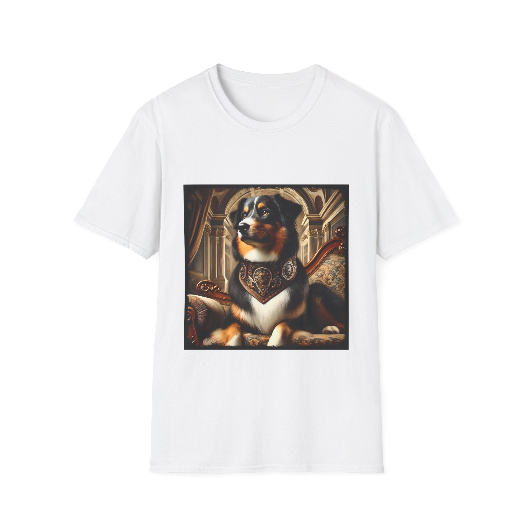 Australian Shepherd Posh Prince | Unisex Dog T-Shirt