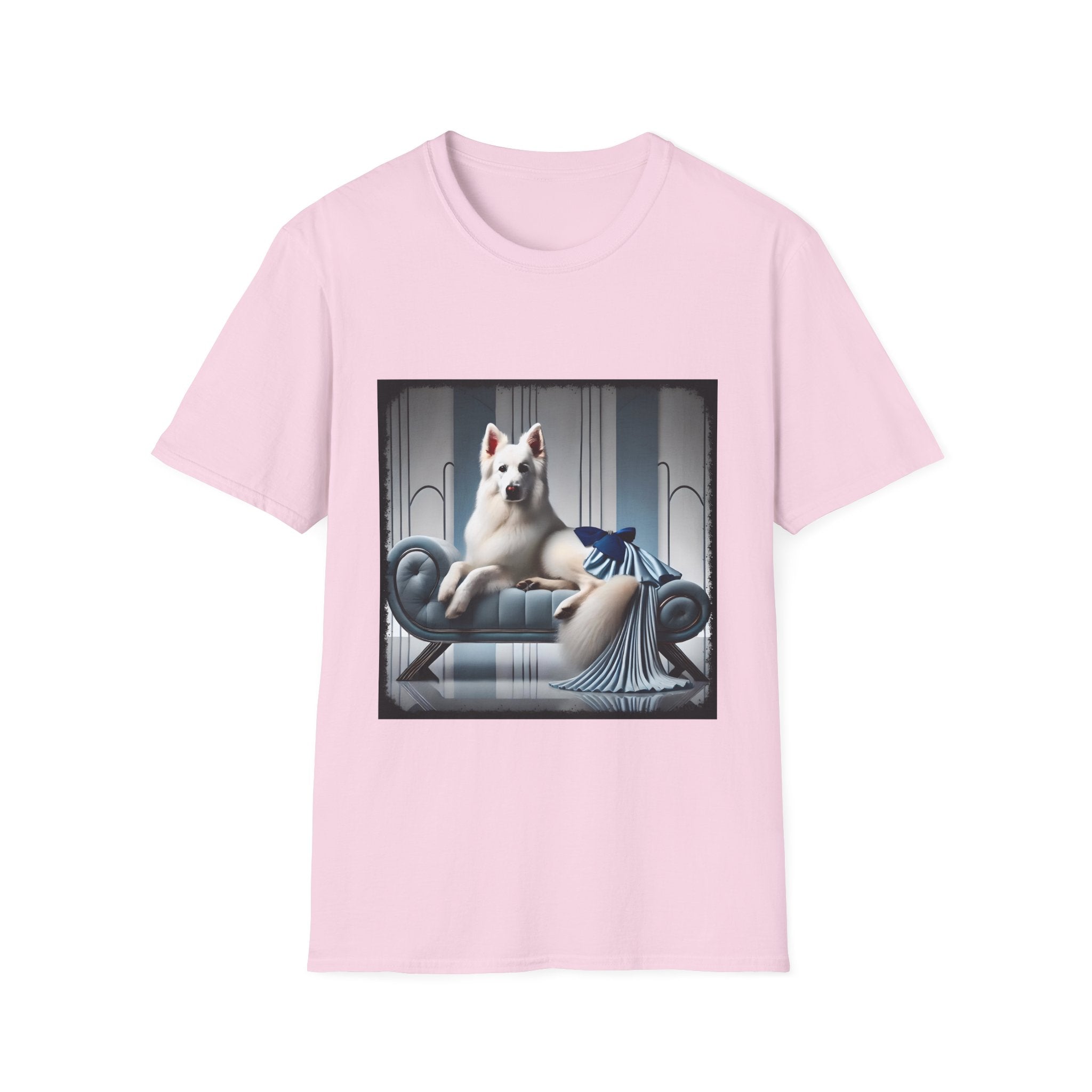 German Shepherd Blue Icon | Unisex Dog T-Shirt