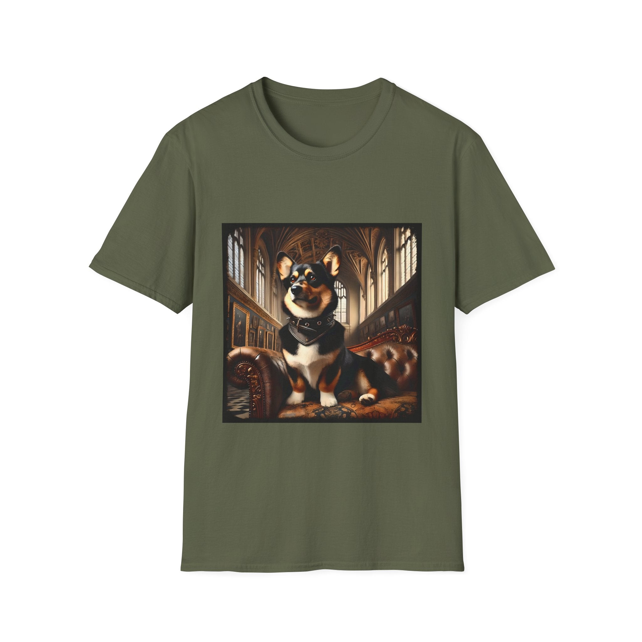 Pembroke Welsh Corgi Poised Prince | Unisex Dog T-Shirt