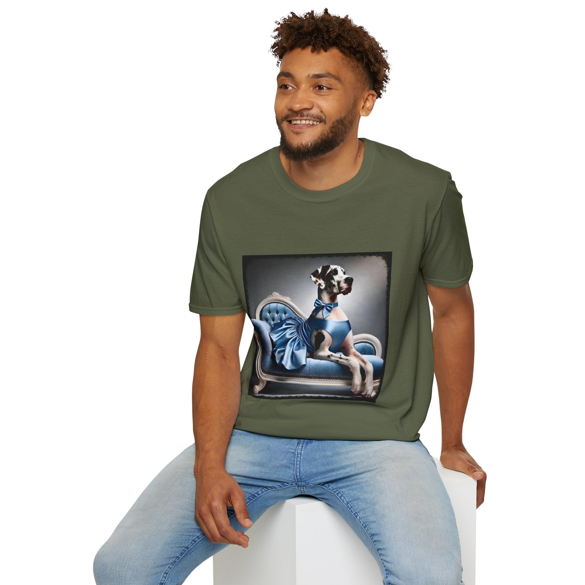 Great Dane Blue Belle | Unisex Dog T-Shirt