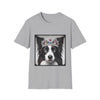 Border Collie Iconic Princess | Unisex Dog T-Shirt