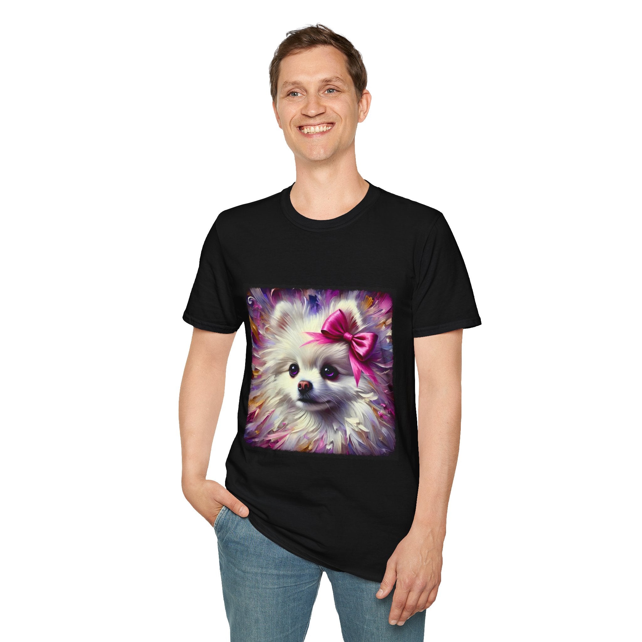 Pomeranian Beautiful Classic  | Unisex Dog T-Shirt