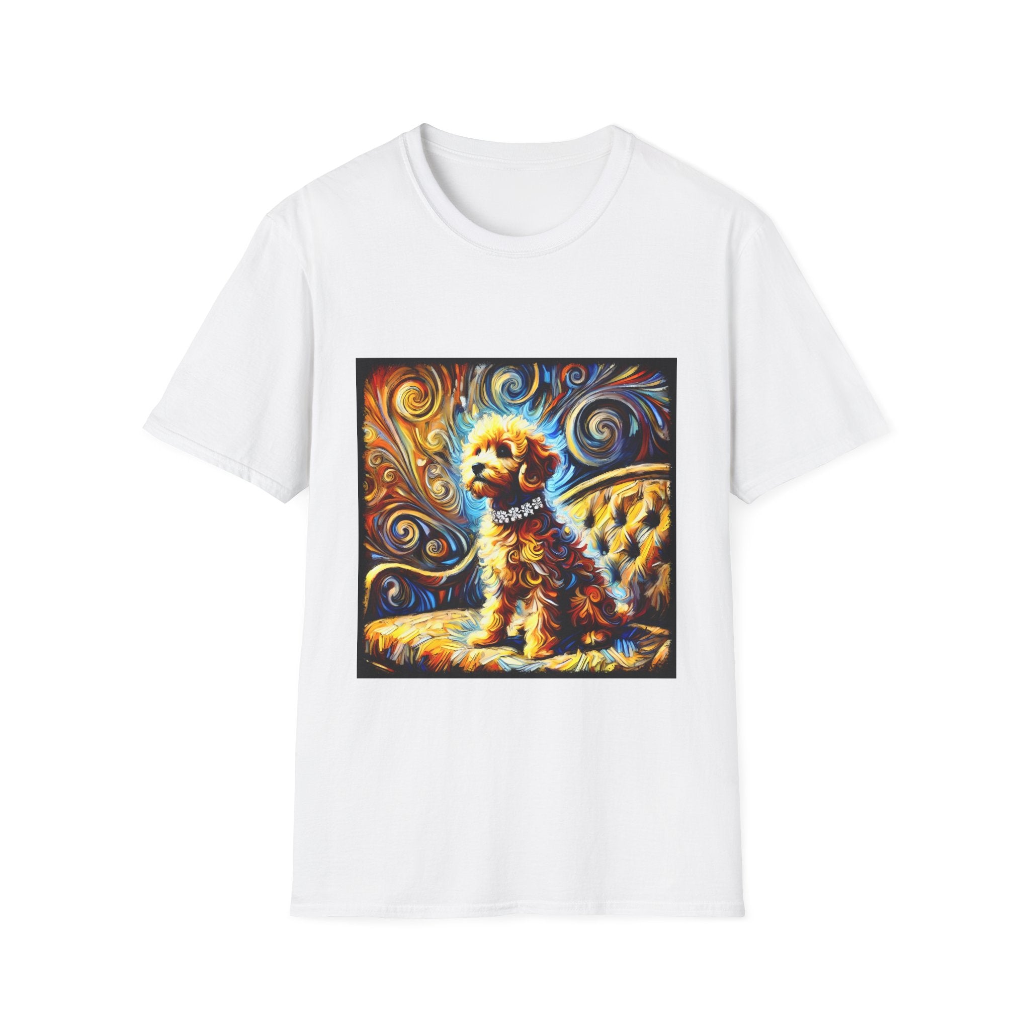 Goldendoodle Vivid Swirl | Unisex Dog T-Shirt