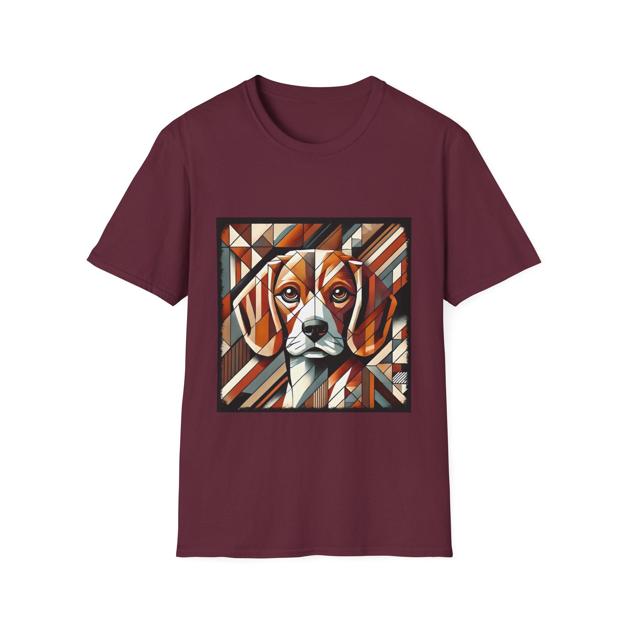 Beagle Warm Geometric | Unisex Dog T-Shirt
