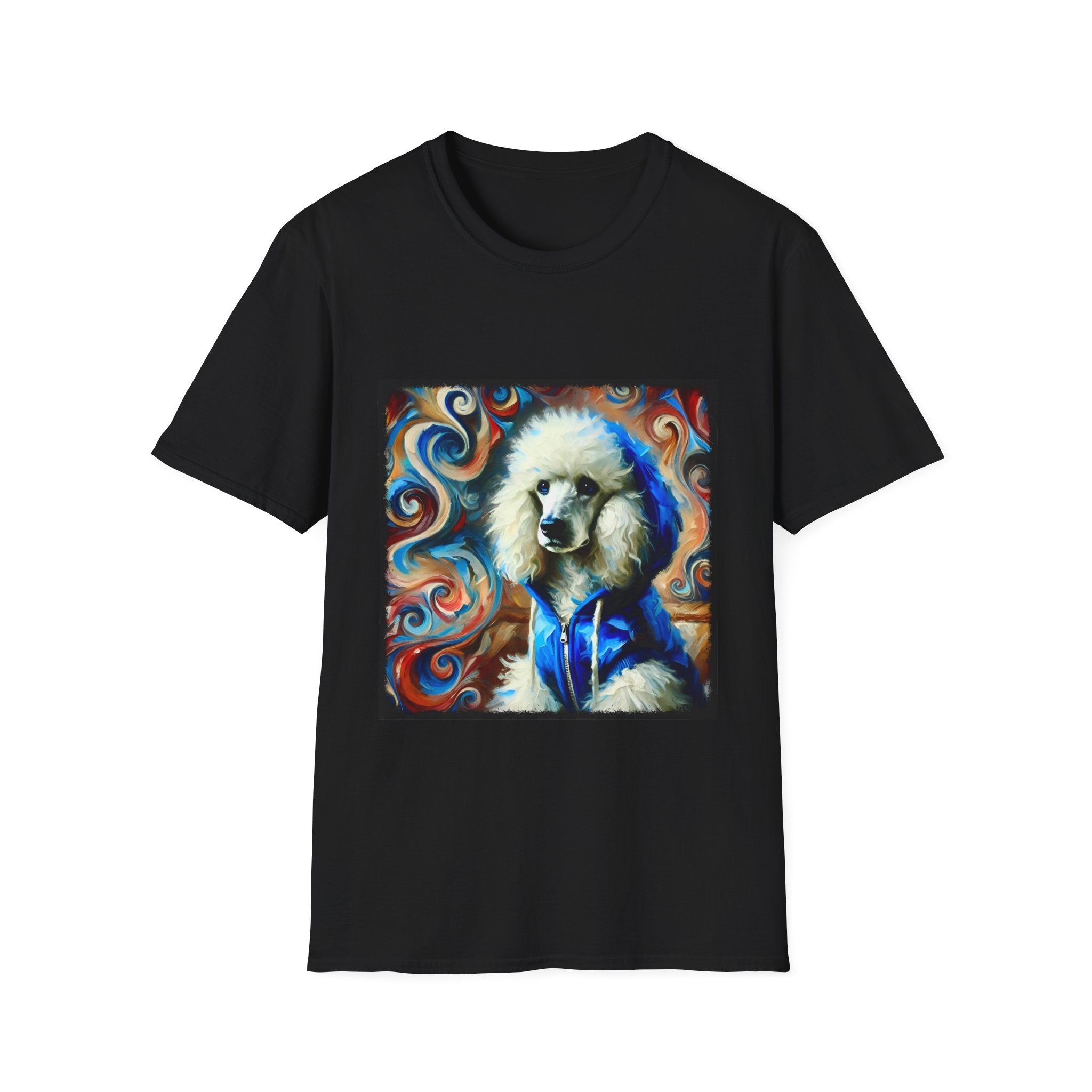 Poodle Street Style Swirl | Unisex Dog T-Shirt
