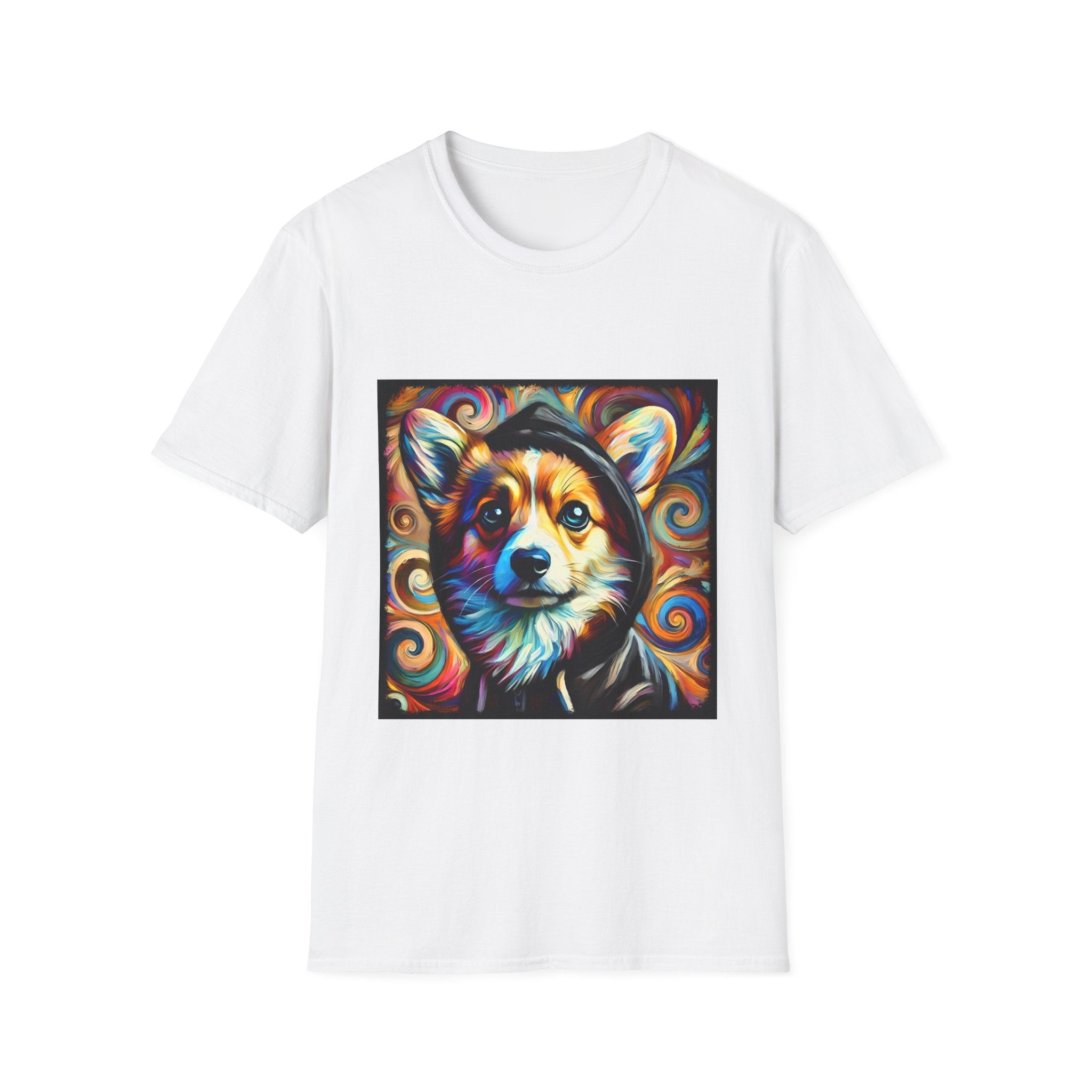 Pembroke Welsh Corgi Relaxed Swirl | Unisex Dog T-Shirt