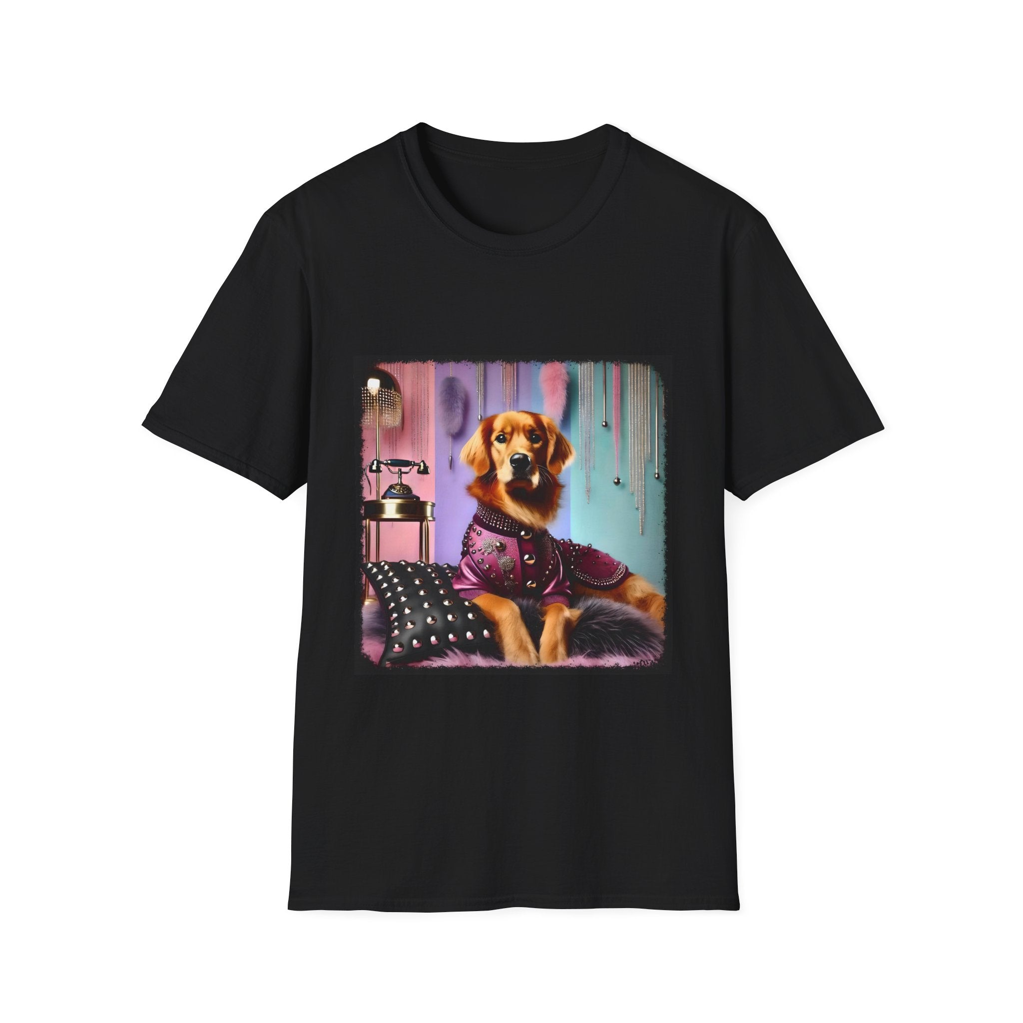 Golden Retriever GenX Icon | Unisex Dog T-Shirt