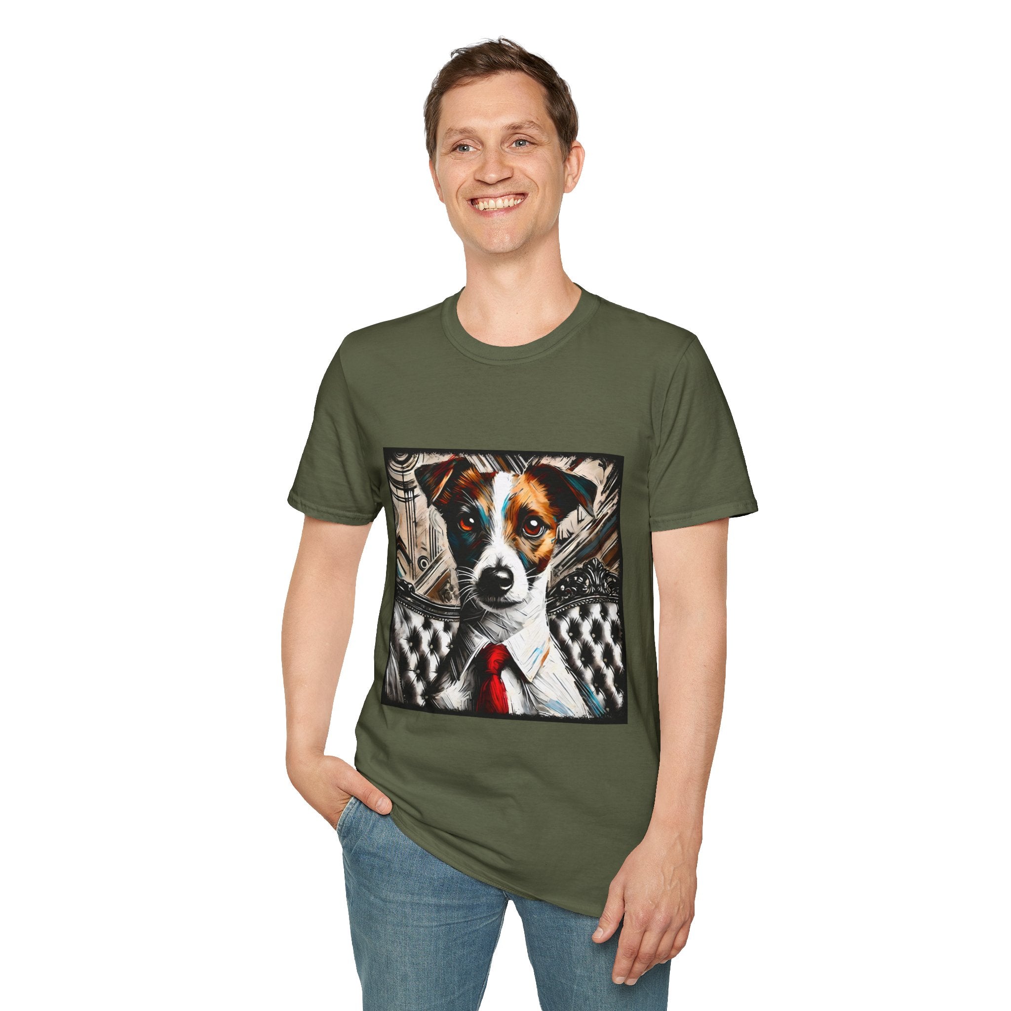 Jack Russell Distinguished Gentleman | Unisex Dog T-Shirt