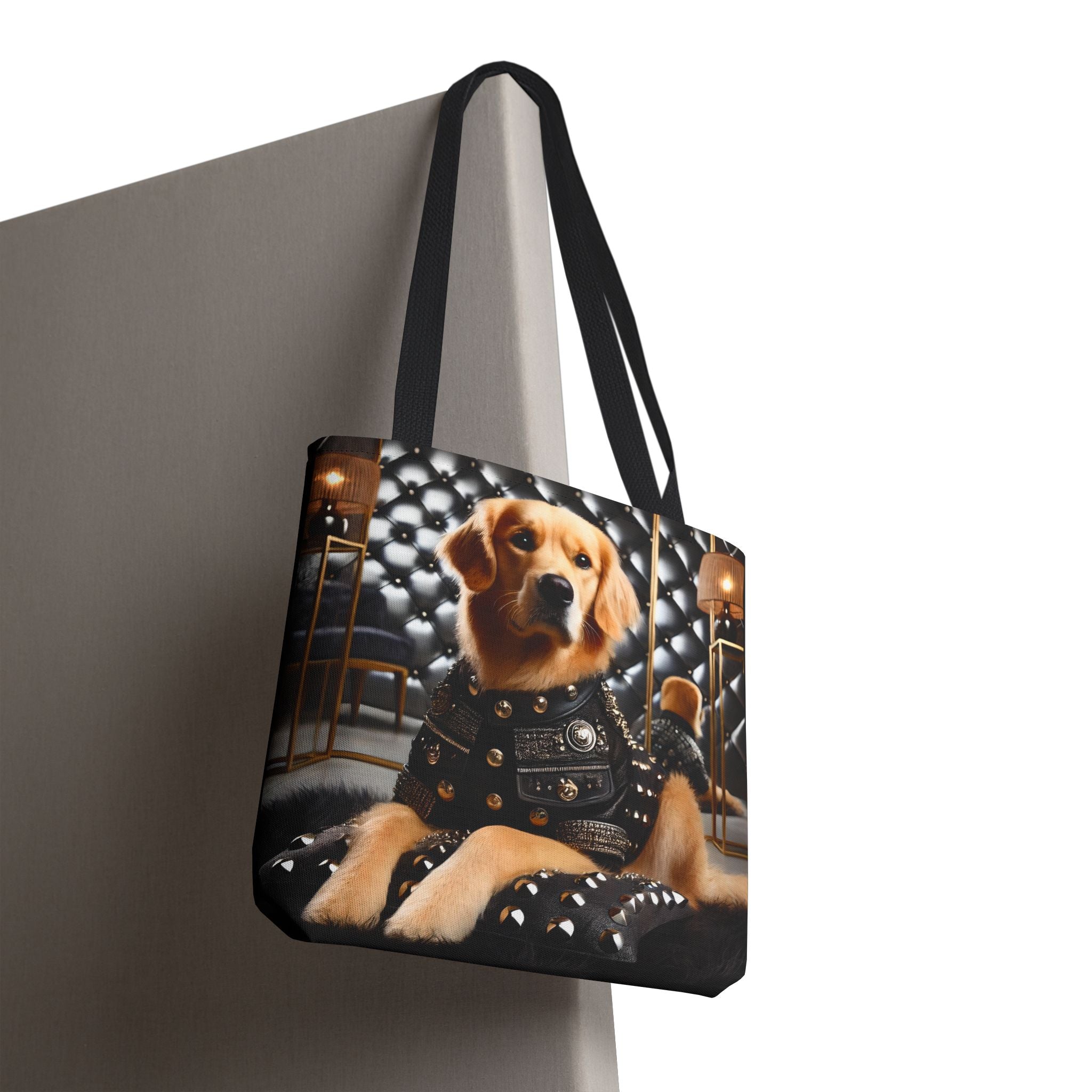 Golden Retriever Grit & Glam | Dog Themed Tote Bag
