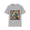 Weimaraner Warm Swirl | Unisex Dog T-Shirt