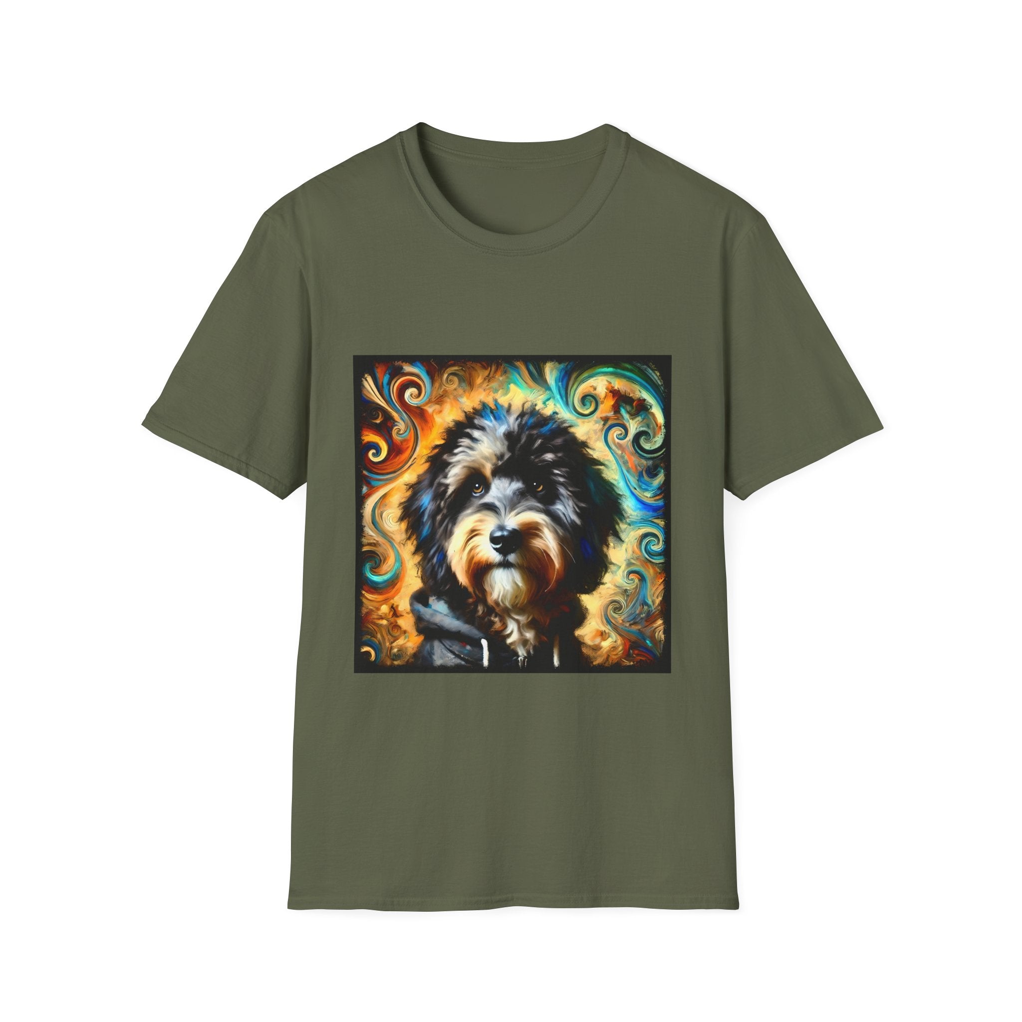 Aussiedoodle Hoodie Swirl | Unisex Dog T-Shirt